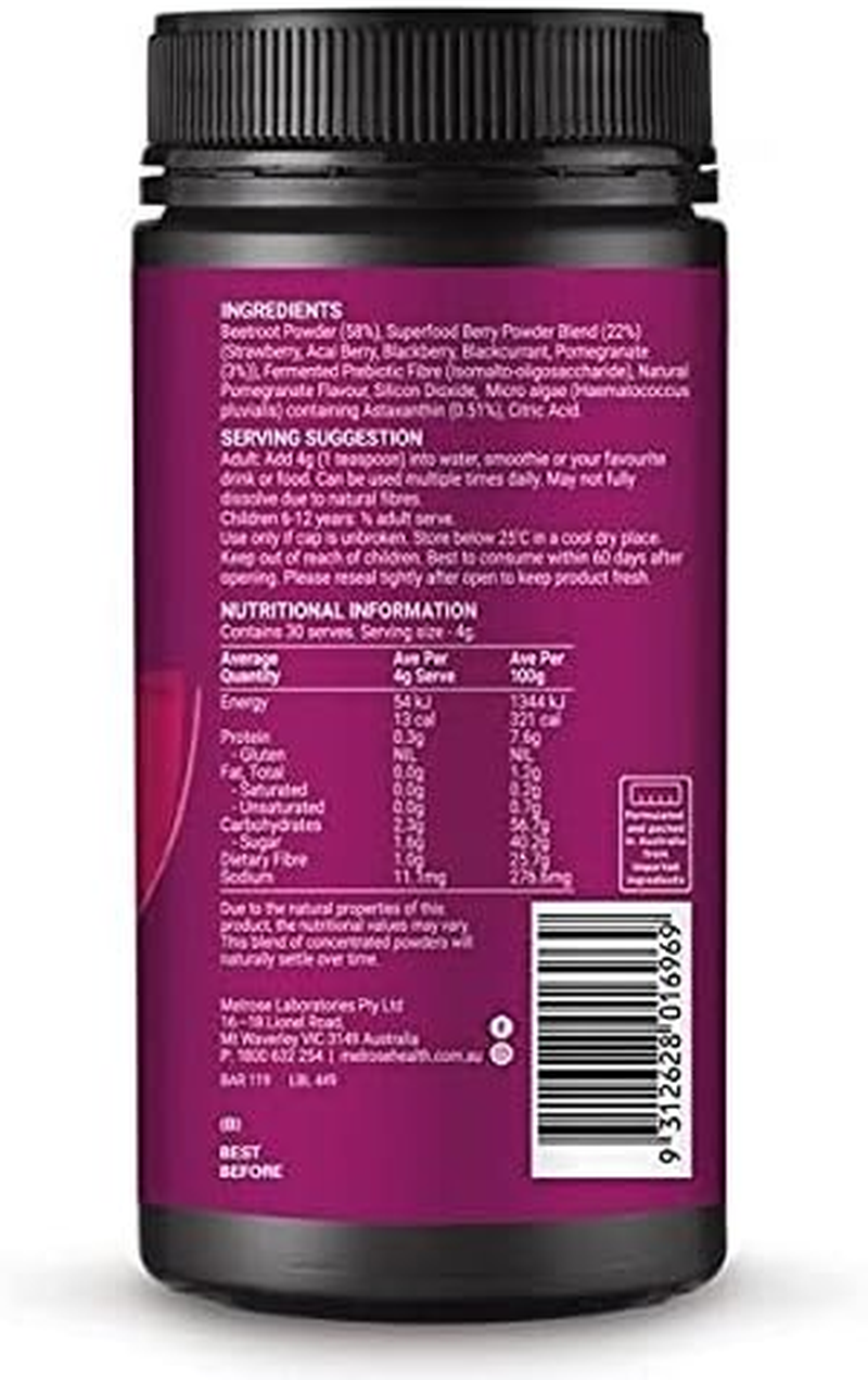 Melrose-Organic Essential Reds 120G image number 6