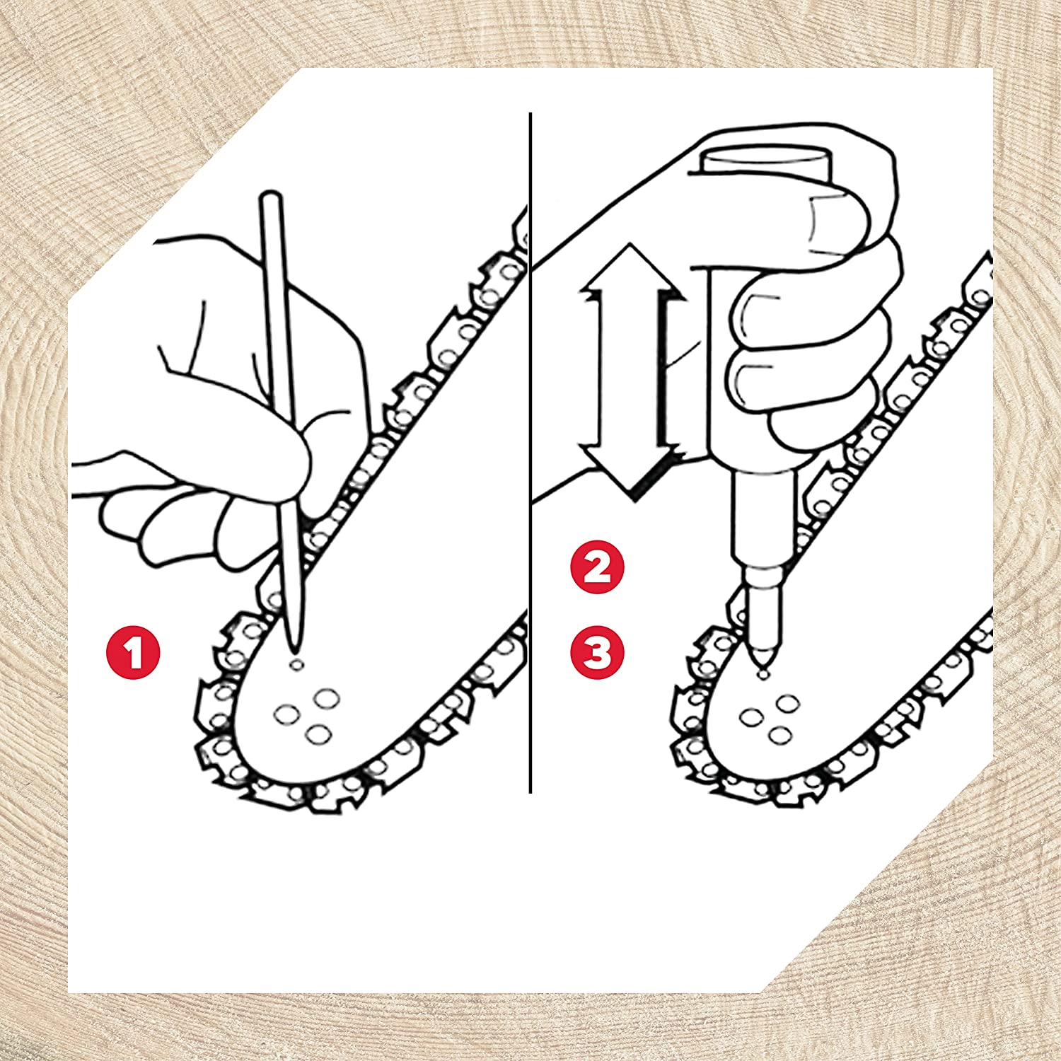 Oregon Grease Gun for Chainsaws, Pre Loaded All Purpose Lubricant, Easy Refill, Universal for Most Makes/Models of Saw Chains and Cutters (26365), Black image number 2
