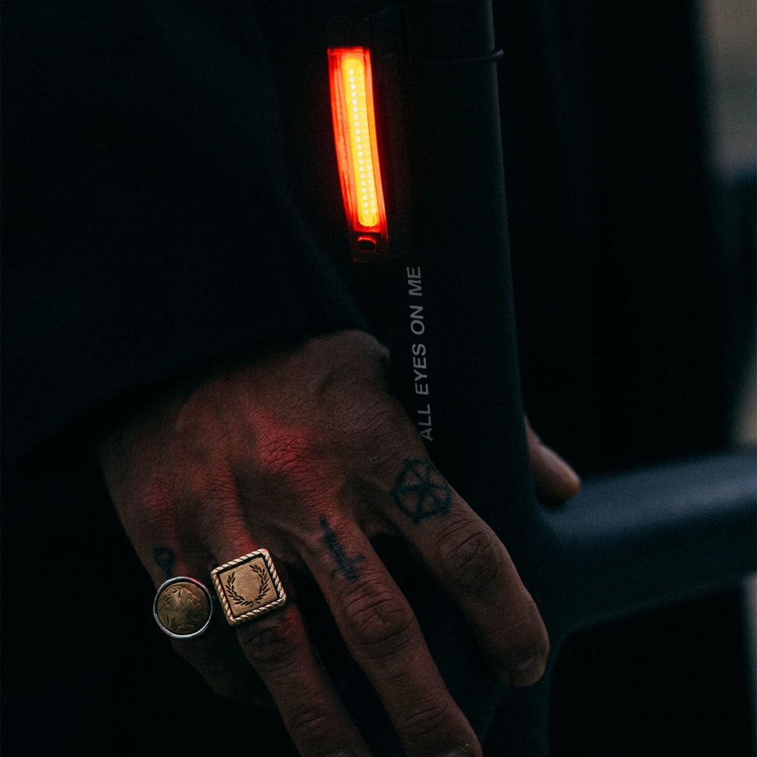 Knog plus Bicycle Rear Light, Black image number 5