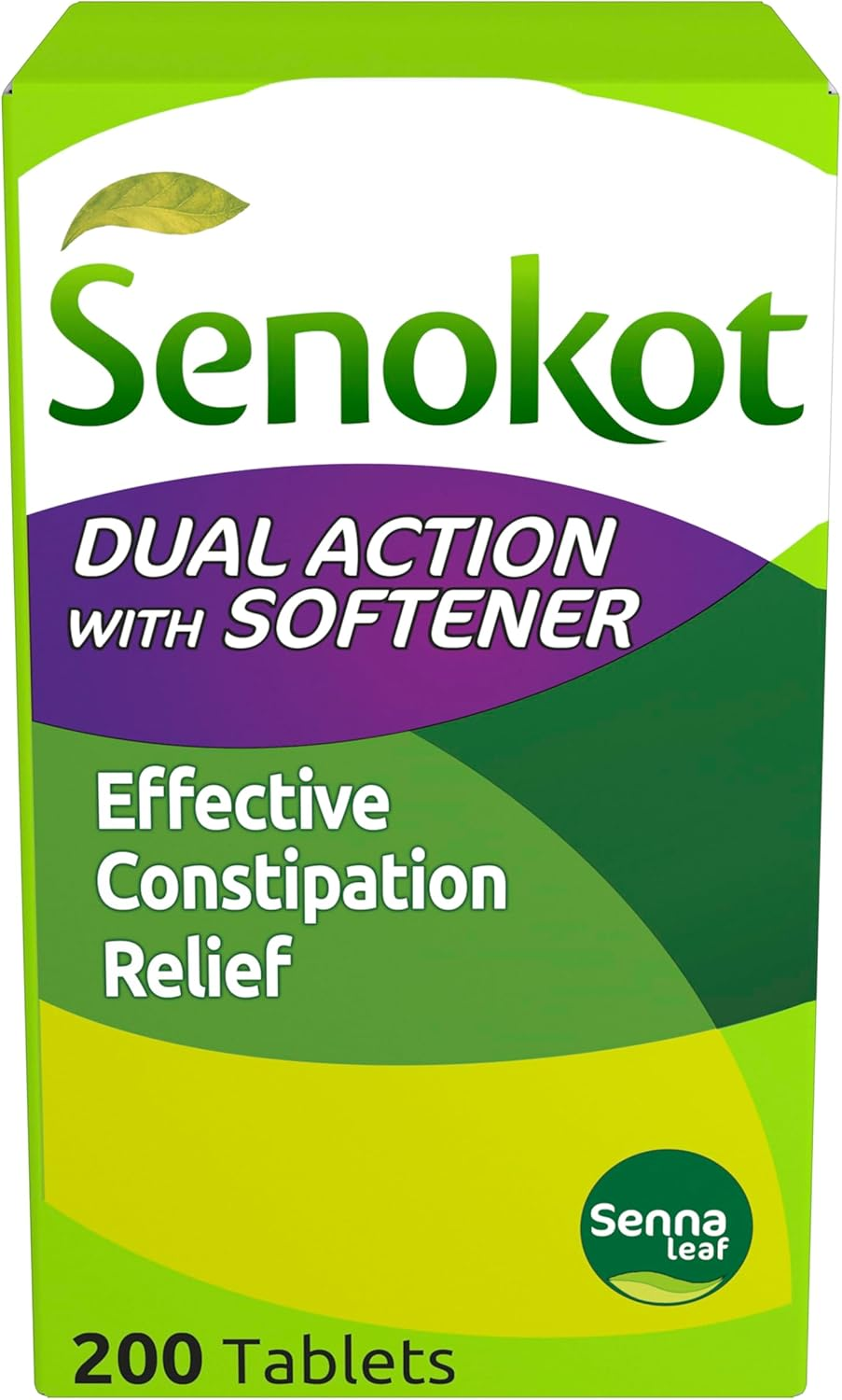 Senokot Dual Action with Softener for Effective Constipation Relief 200 Pack image number 6