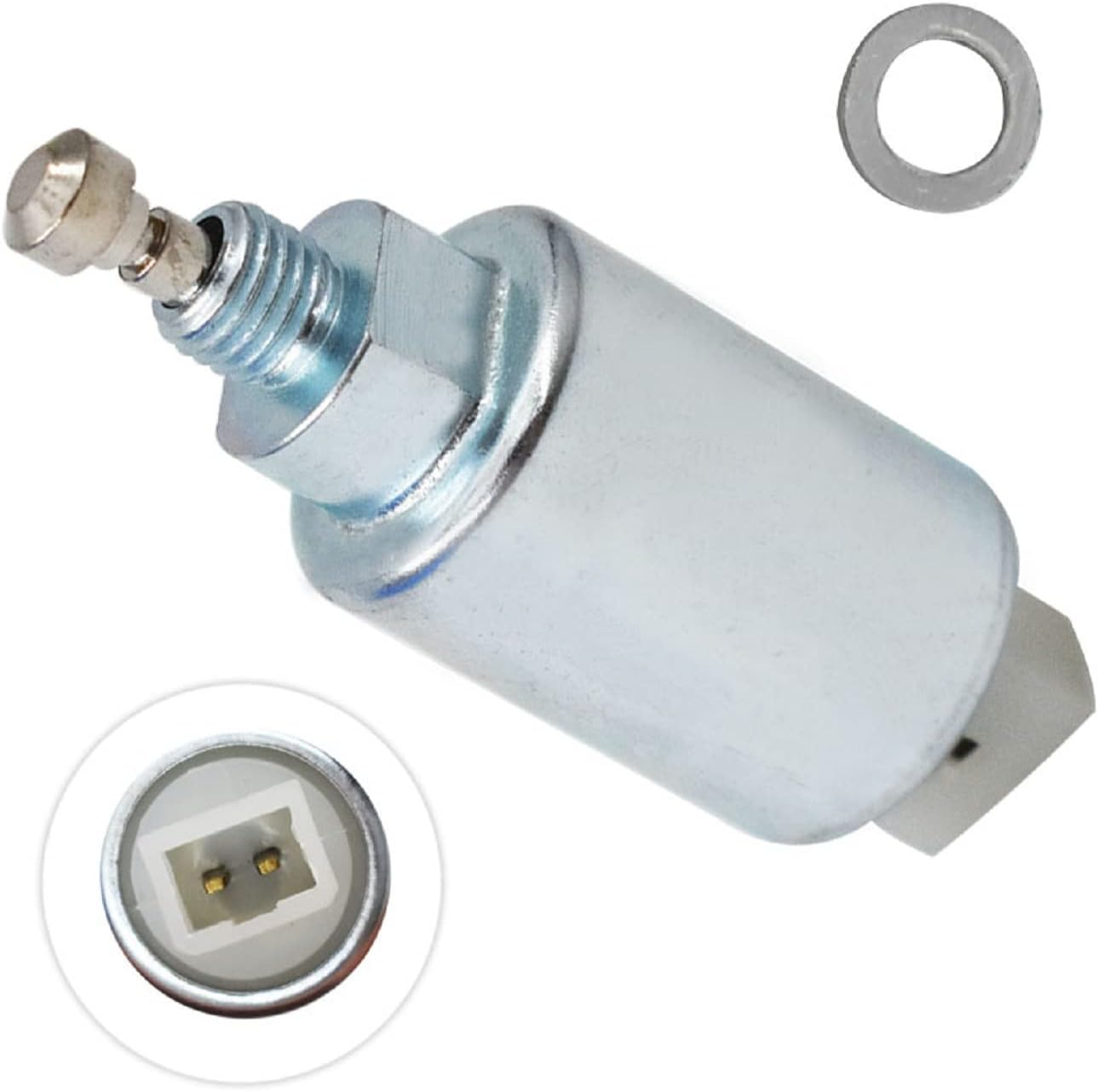 798779 Carburetor Fuel Solenoid Replacement for Briggs & Stratton 798779 799115 Engine 40H777 40G777 Lawn Mower image number 1