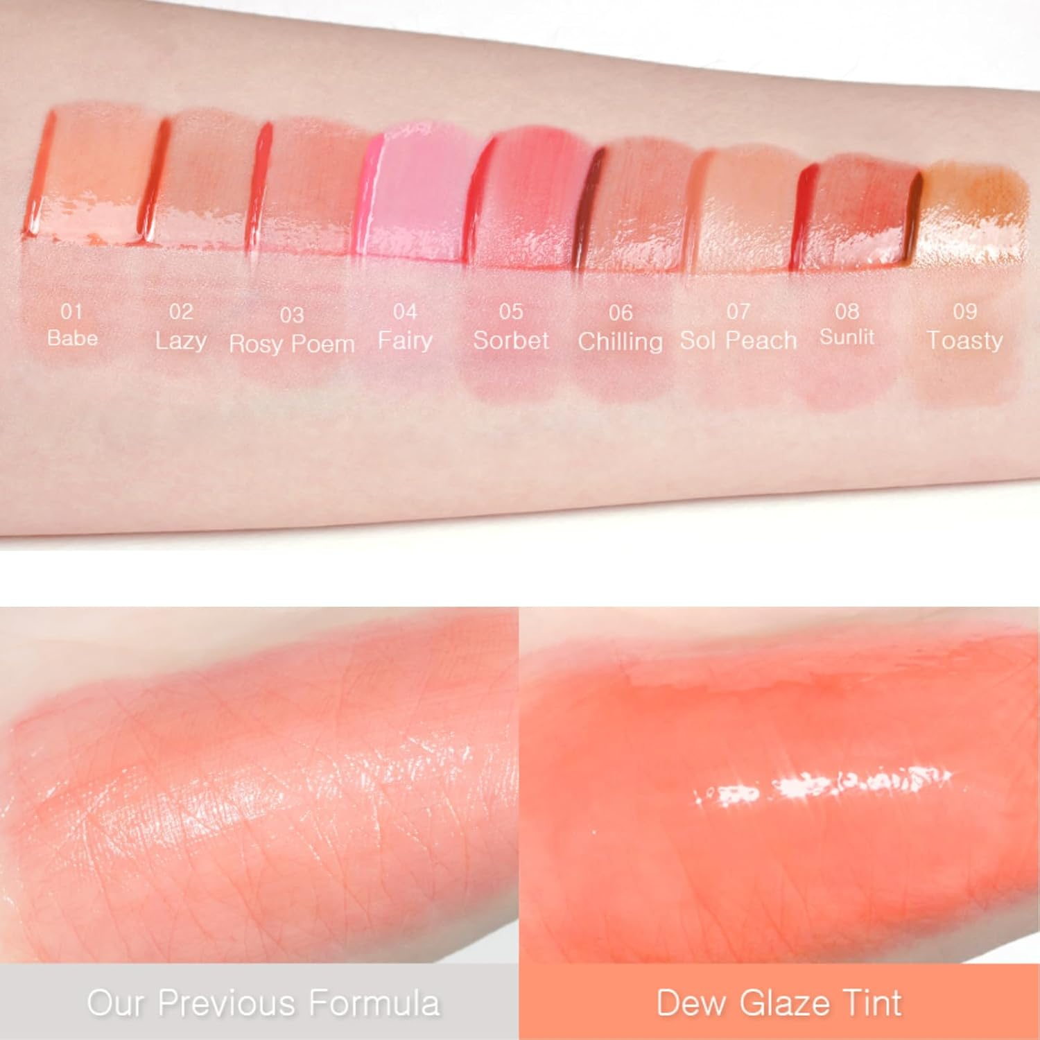 EGLIPS DEW GLAZE TINT (01 BABE) image number 6