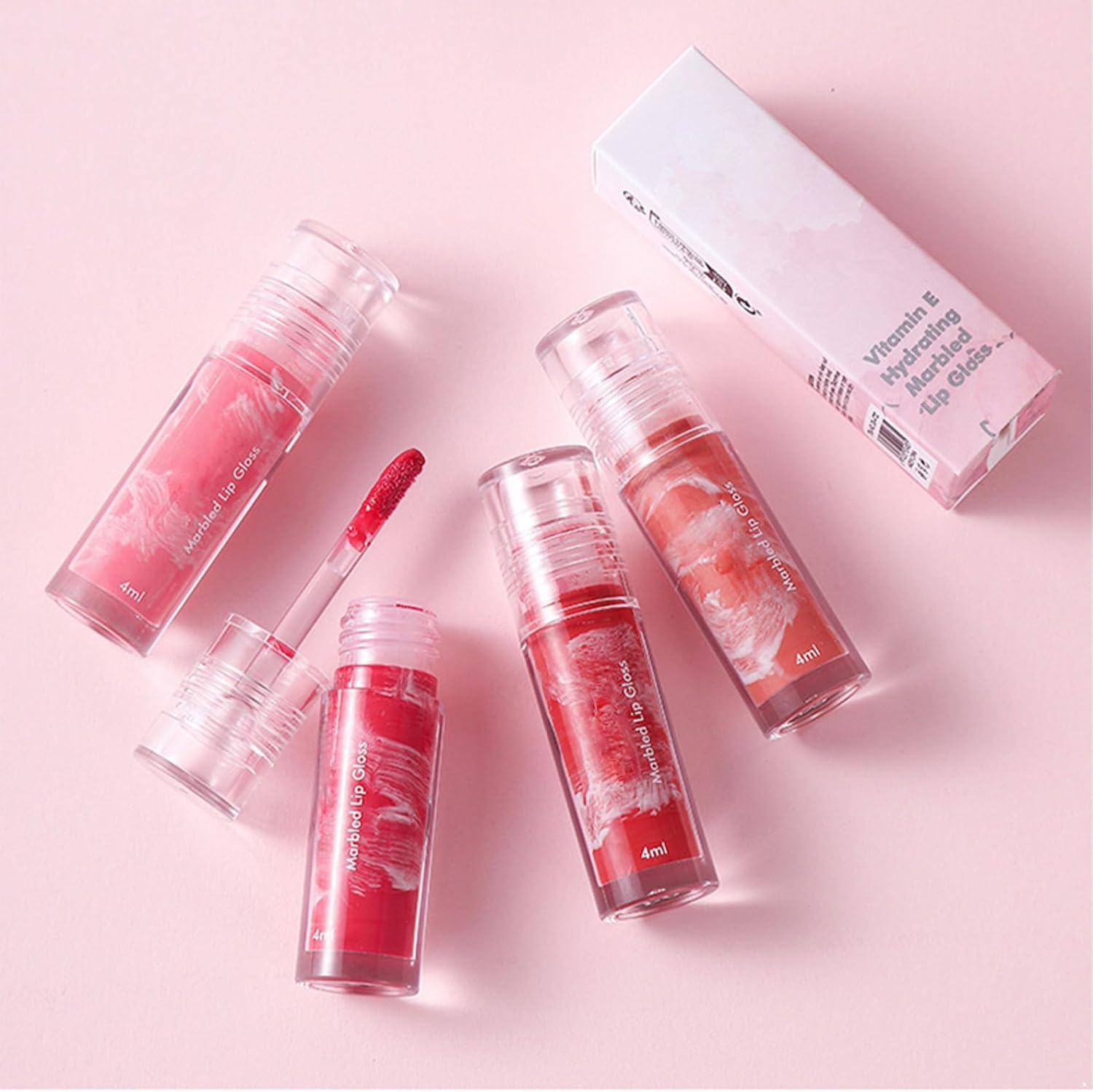 Yruioon Lip Oil Gloss for Women Tinted Color Hydrating Balm Treatment Non Sticky High Shine Mirror Finish Long Lasting Wear Type 3 One Size image number 6