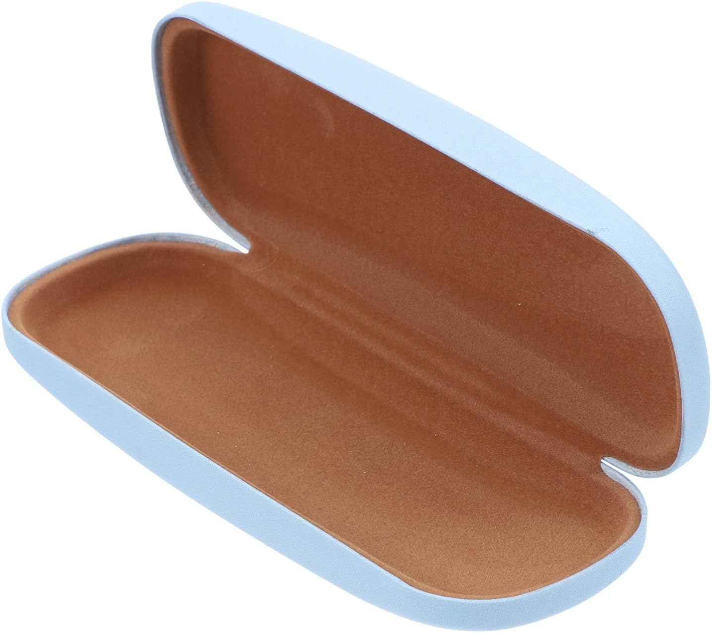 Healeved Glasses Case Glasswear Drinking Glasses Teen Girl Sunglasses Leather Sunglass Case Leather Sunglasses Case Large Glasses Case Eye Glass Carry Case Portable Glasses Case Fold Pu