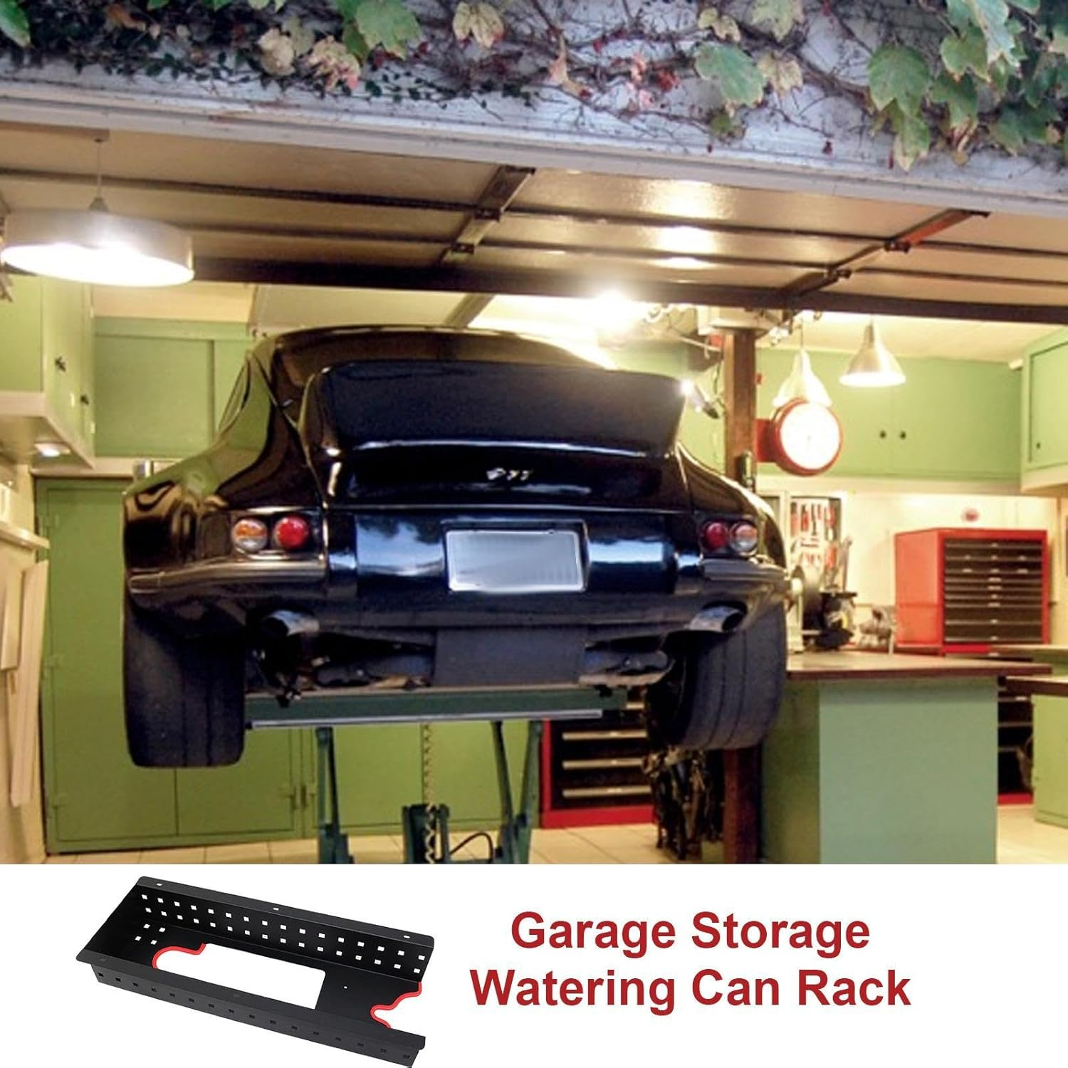 Spray Bottle Storage Rack, Spray Bottle Holder Wall Mount Car Detail - Aerosol Can Holder, Multifunctional Hangable Auto Cleaning Tool Hook for Beauty Shop Accessories Display image number 2