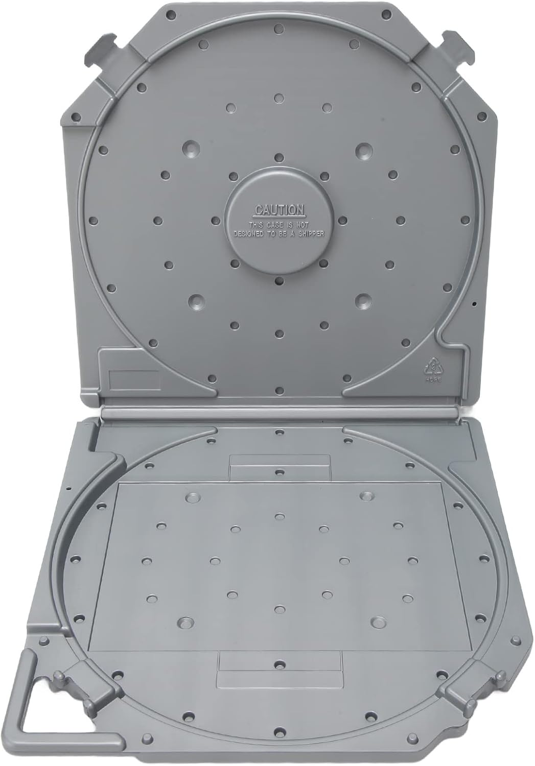 Eosnow Reel to Reel Tape Storage Boxes,Stay Fixed 10 Inch Empty Box,Portable Carry Handle Empty Box,For Sound Tapes (Black)