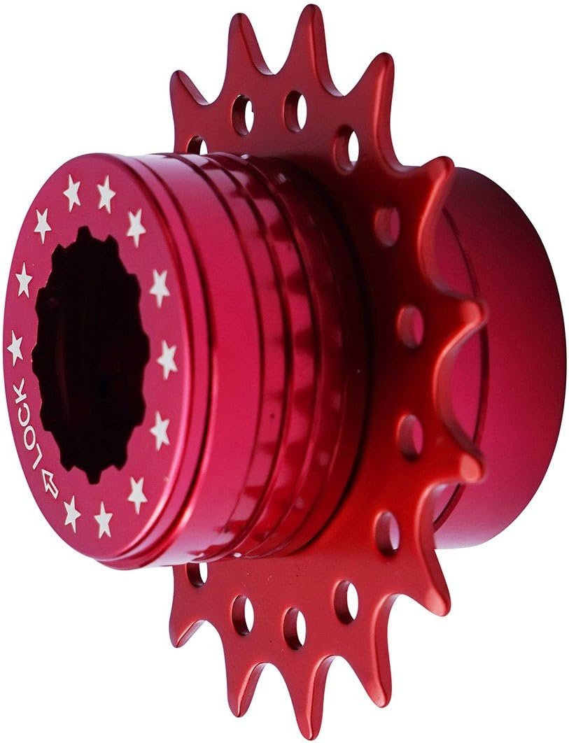 Bike Single Speed Fixie Cassette Conversion Kit Compatable Shimano 18T Colors