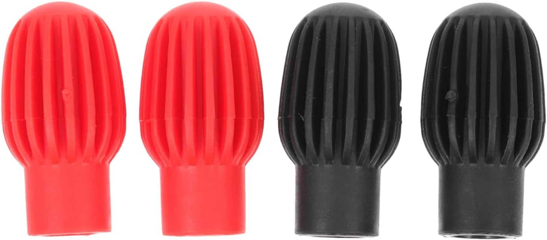 Drum Mute Set - Silicone Drum Dampeners for Quiet Practice - Assorted Colors - Easy to Install Drumstick Protectors for Home and Performance