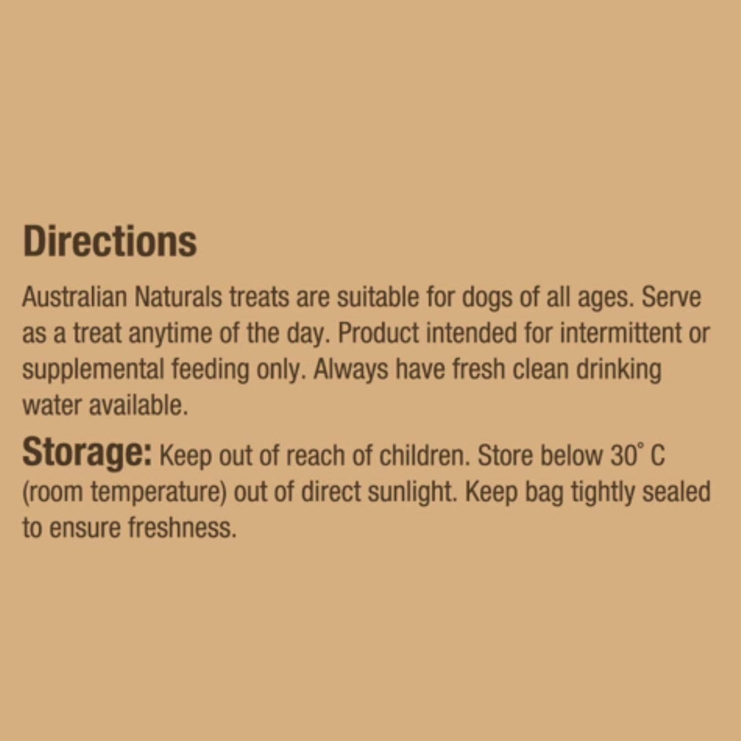 Vetalogica Australian Naturals Grain Free Large Breed Lamb with Pumpkin Treats for Dogs 210 G image number 1