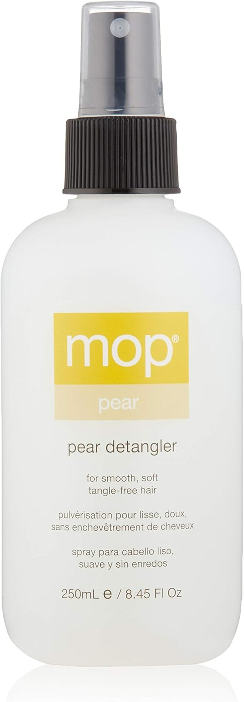 MOP Pear Detangler for Smooth, Soft & Tangle-Free Hair, 8.45 Fl Oz., Moisturizing for Sensitive Scalps
