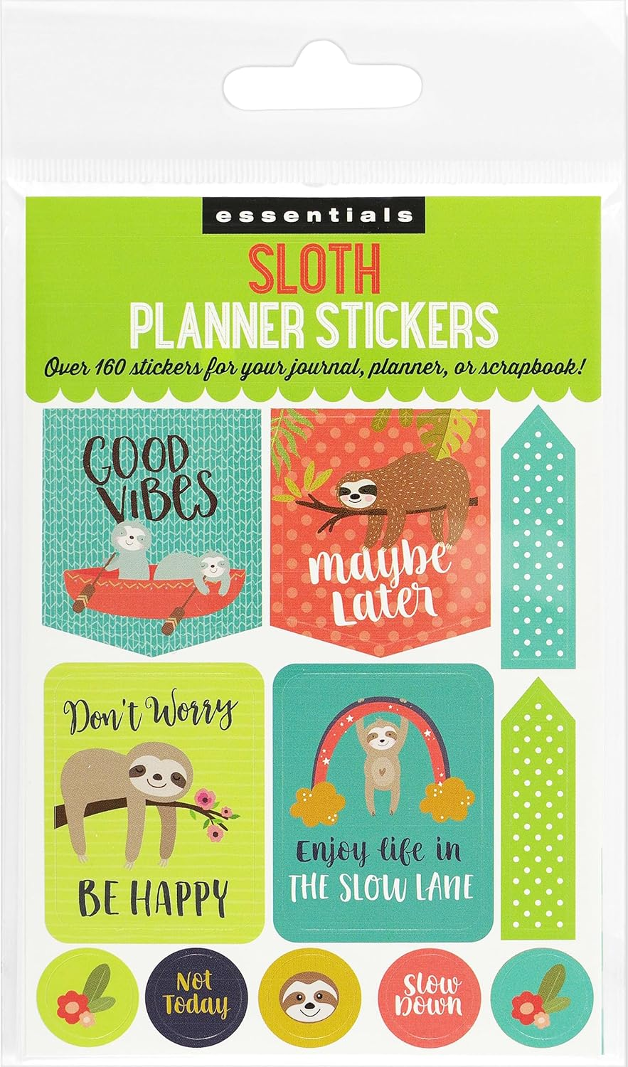Essentials Sloth Planner Stickers (Over 160 Stickers!) image number 2