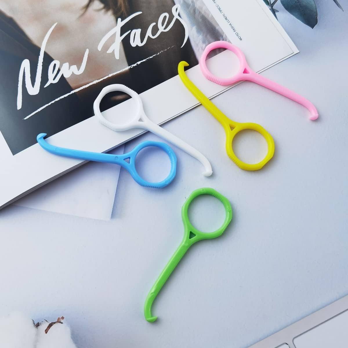 GXXMEI 15PCS Aligner Remover Tool, Clear Aligner Removal Tool for Invisible Removable Braces, Oral Care Disassembly Accessories image number 1