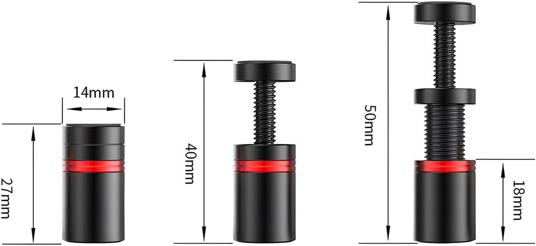 Graphics Card GPU Support Bracket, Adjustable Height GPU Sag Bracket with Magnet and Non-Slip Sheet, GPU Brace for Prevent Universal VGA Graphics Card Sag (Holder Mini) image number 4