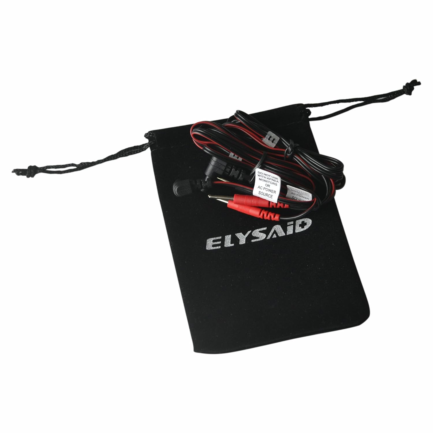 2Pcs/Pack Replacement Electrode Lead Wires Connect Cables Pin 2Mm for TENS Electronic Therapy Machines image number 1