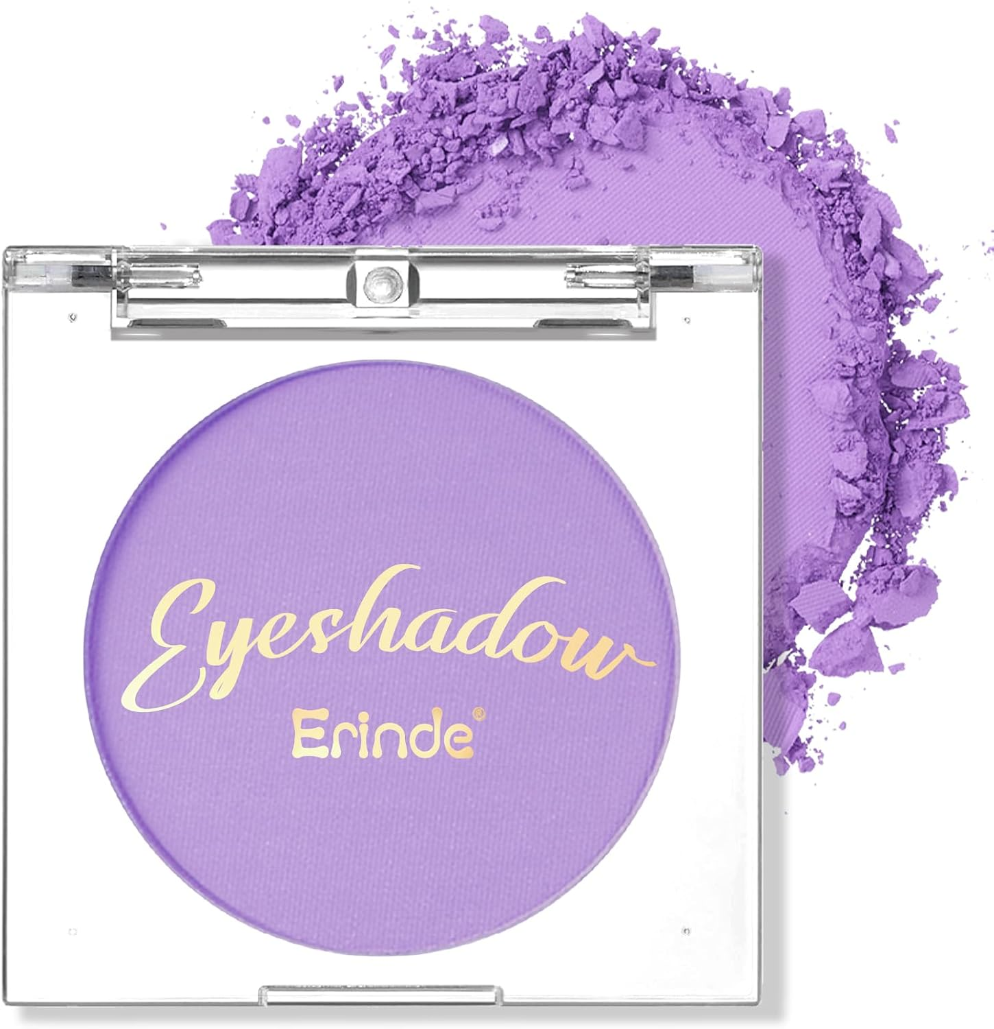 Erinde Matte Eyeshadow Single Eye Shadow Palette, Highly Pigmented Long-Lasting Matte Eye Makeup for Natural Neutral Soft Glam Eyeshadow, Smooth Blendable Buildable Powder Formula, Waterproof 1#