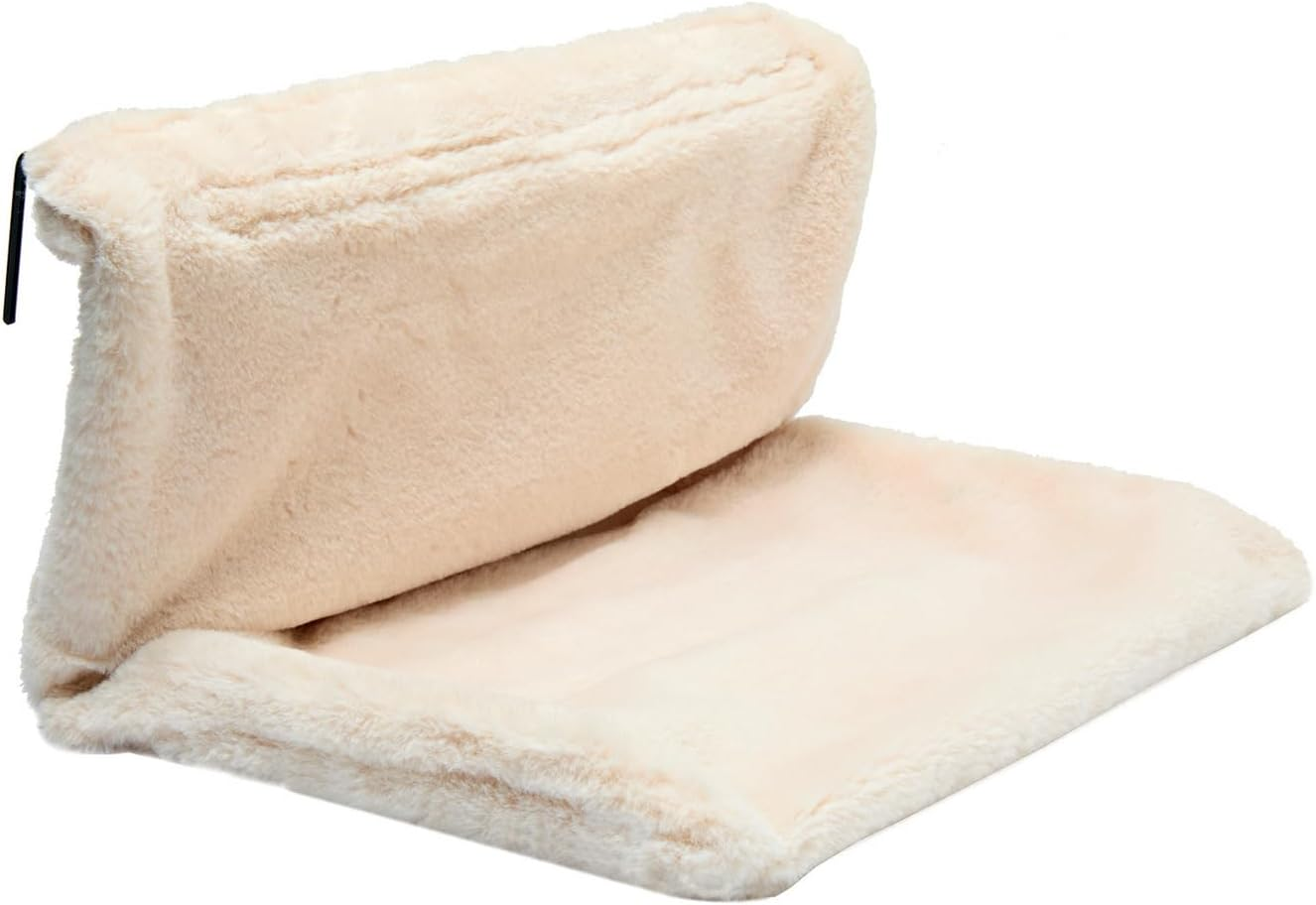 3 PAGEN&reg; Cat Bed for Hanging for All Standard Heaters, Cat Heating Lounger with Soft Plush Fur, Includes Metal Hooks for Hanging, Cosy Cat Hammock, Washable & Warm Cat Bed image number 3