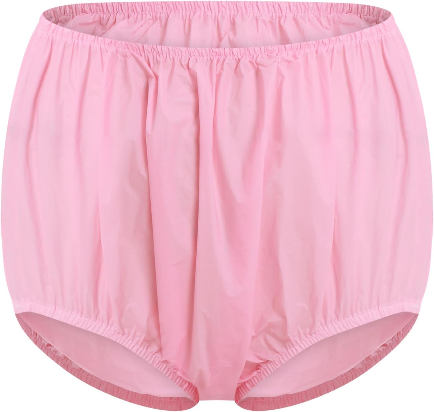 Adult Leakproof Underwear Washable Reusable Nappy Cover Fabric Plastic Pants Diaper Cover image number 3