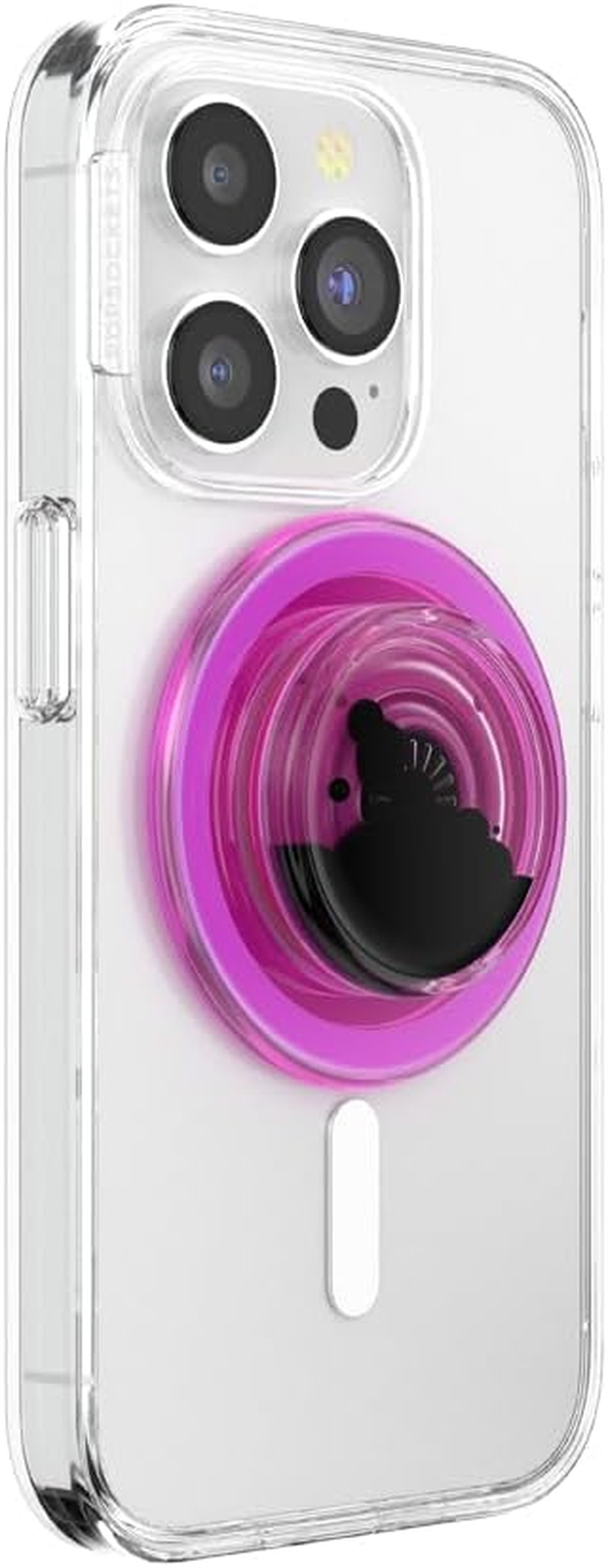 Popsockets: Popgrip round for Magsafe - Adapter Ring for Magsafe Included - Expanding Phone Stand and Grip with a Swappable Top for Smartphones and Cases - Tidepool Lava Lamp Absinthe image number 4