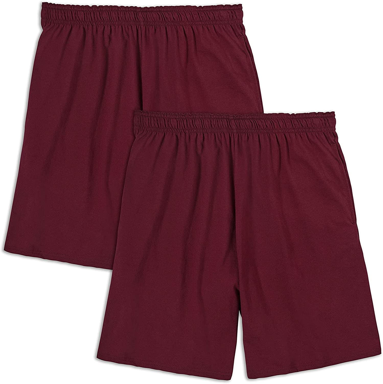Fruit of the Loom Men'S Eversoft Cotton Shorts with Pockets (S-4XL)