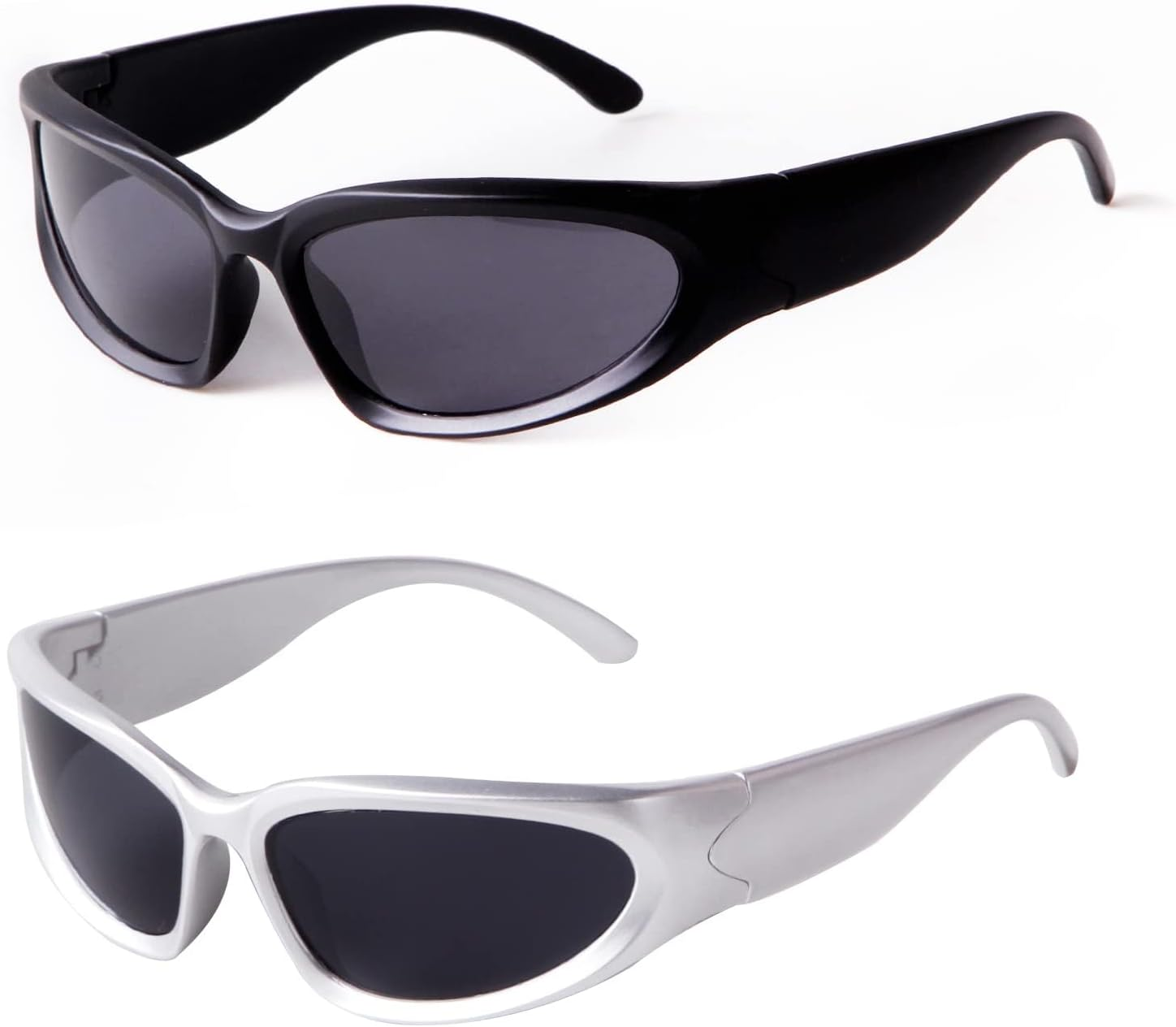 Wrap around Sunglasses for Men Women Stylish Fashion Sun Glasses Outdoor Sport Sunglasses UV400 Shades