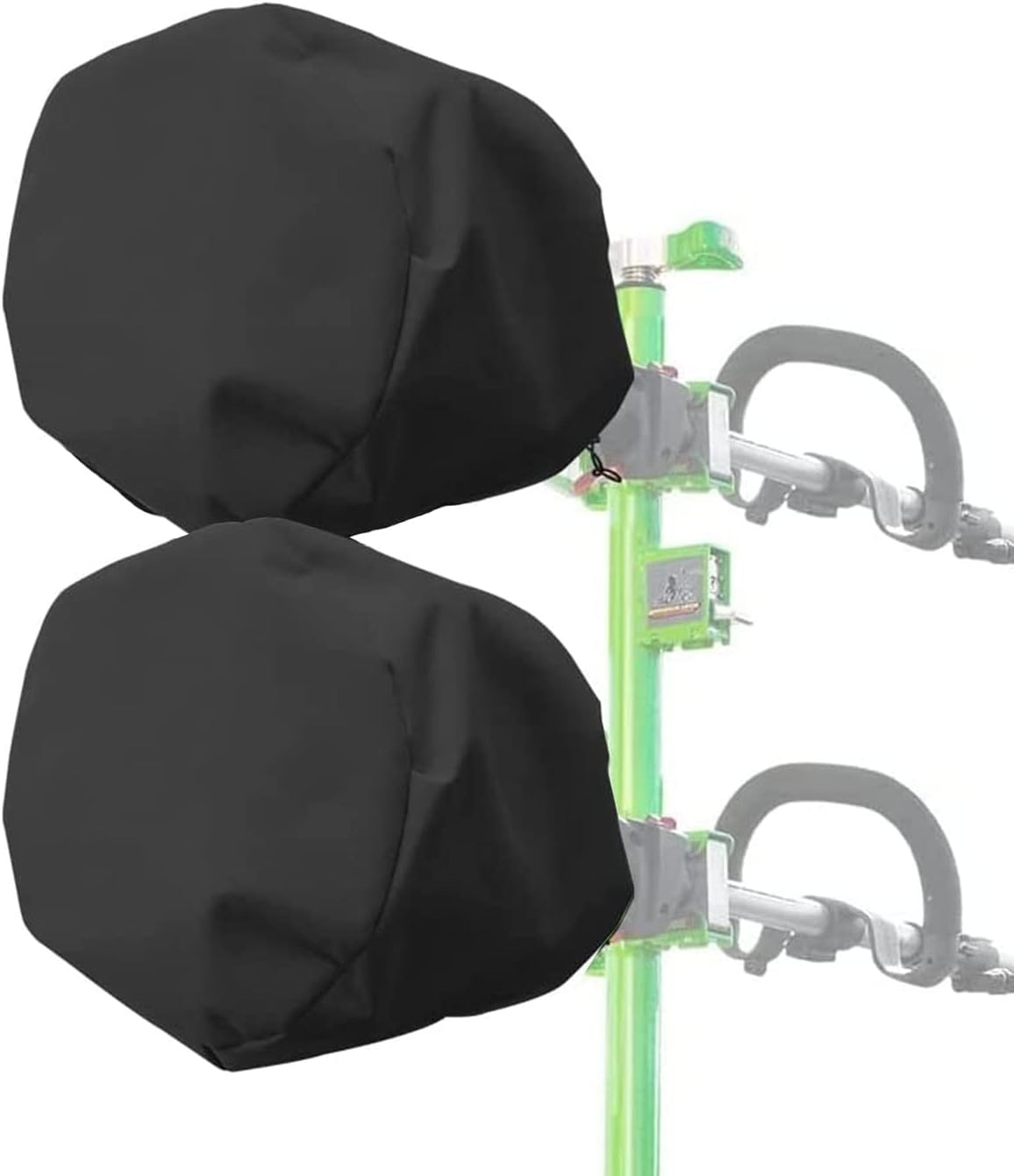 Wnanan Trimmer Engine Cover - Heavy Duty Waterproof Cover,Fits Weed Eater Edger,Pole Saw,Brush Cutters and Hedge, Weed Eater Covers,3 Pack,Black