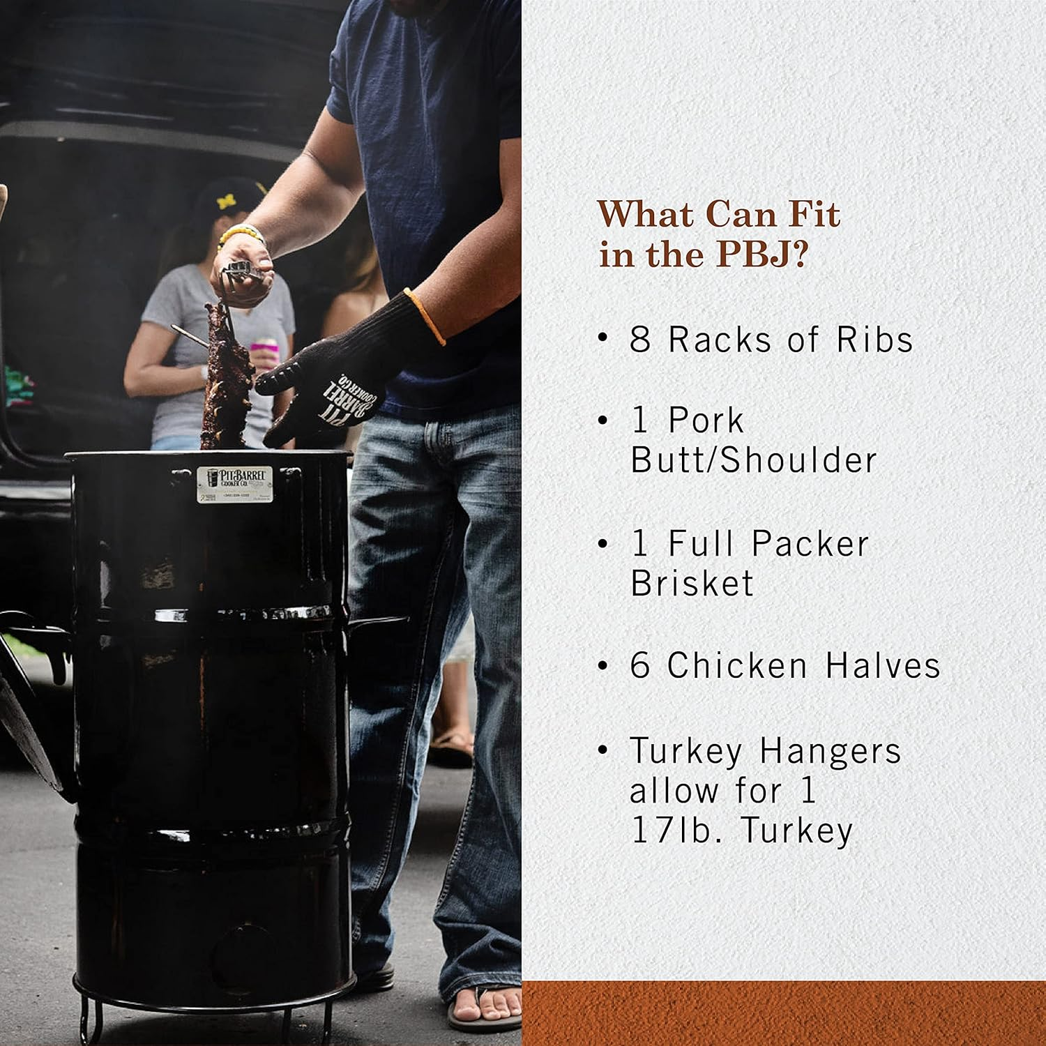 Pit Barrel Cooker Junior Smoker, 14-Inch