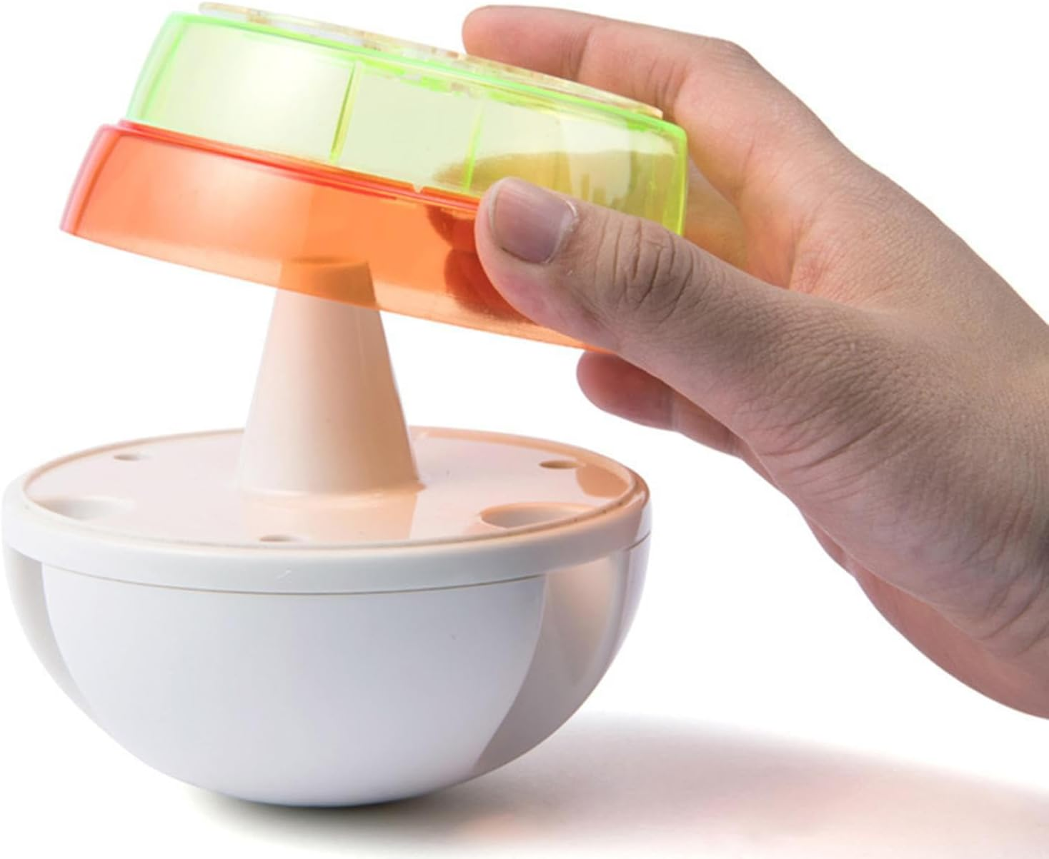 Treat Tower for Dog | Pet Slow Feeder Tumbler Ball | Pet Tumbler Toy | Interactive Food Puzzles Ball for Dogs - 2-Pack image number 7