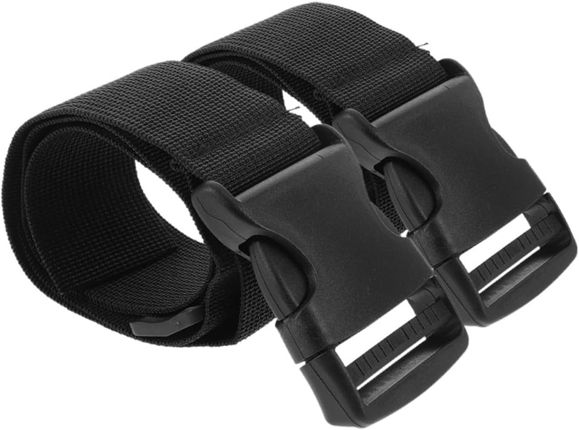 GRIRIW 2Pcs Adjustable Utility Luggage Strap with Buckle Portable Travel Belt Extender for Suitcases Backpacks Waist Bags Extra for Secure Bundling and Flexible Fit image number 6