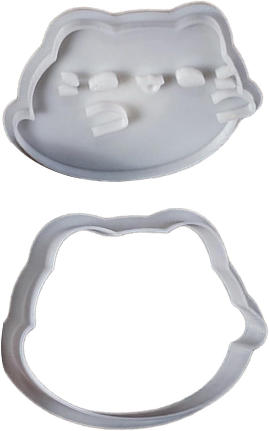 Dessert Cutter Mold | Halloween-Themed Cute Cat Baking Cutter - Embossing Kitten Animal Moulds Kitchen Gadget for Fondant Dough Chocolate Cheese Dessert Making image number 3