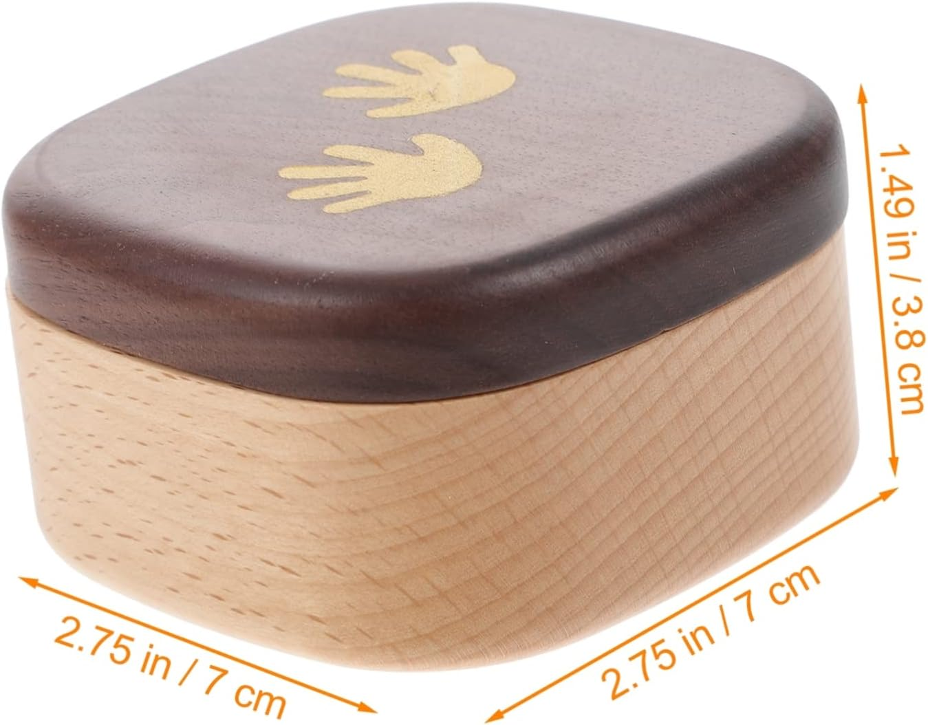 Lanugo Collection Box for Newborn Tooth Keepsake Dedication Shower for Boys image number 2