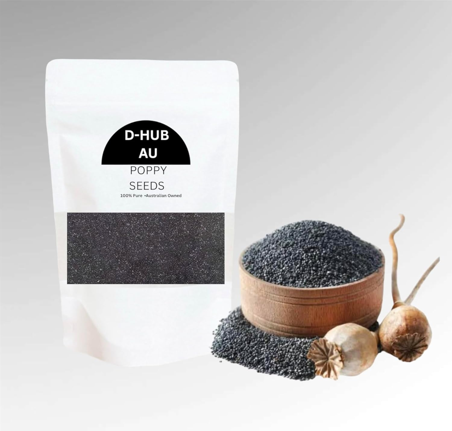 2Kg Poppy Seeds Ideal for Culinary Delights Baking, Cooking, Seasoning & Tea I 100% Natural Hungarian Fresh Crop Dark Blue (Papaver Somniferum from Hungary) image number 2