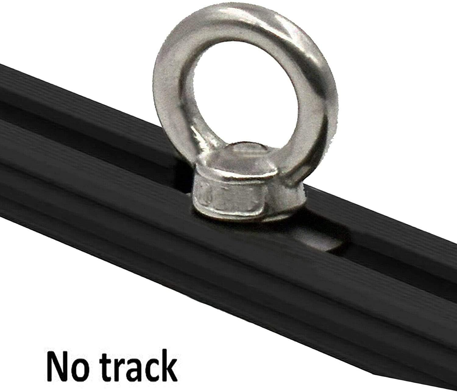 4 Pack Heavy-Duty Stainless Steel Eye Bolt Tie down Anchor Kit for Roof Rack. Also Can Be Used for Fix the 4WD Awning and Other Accessories. image number 2