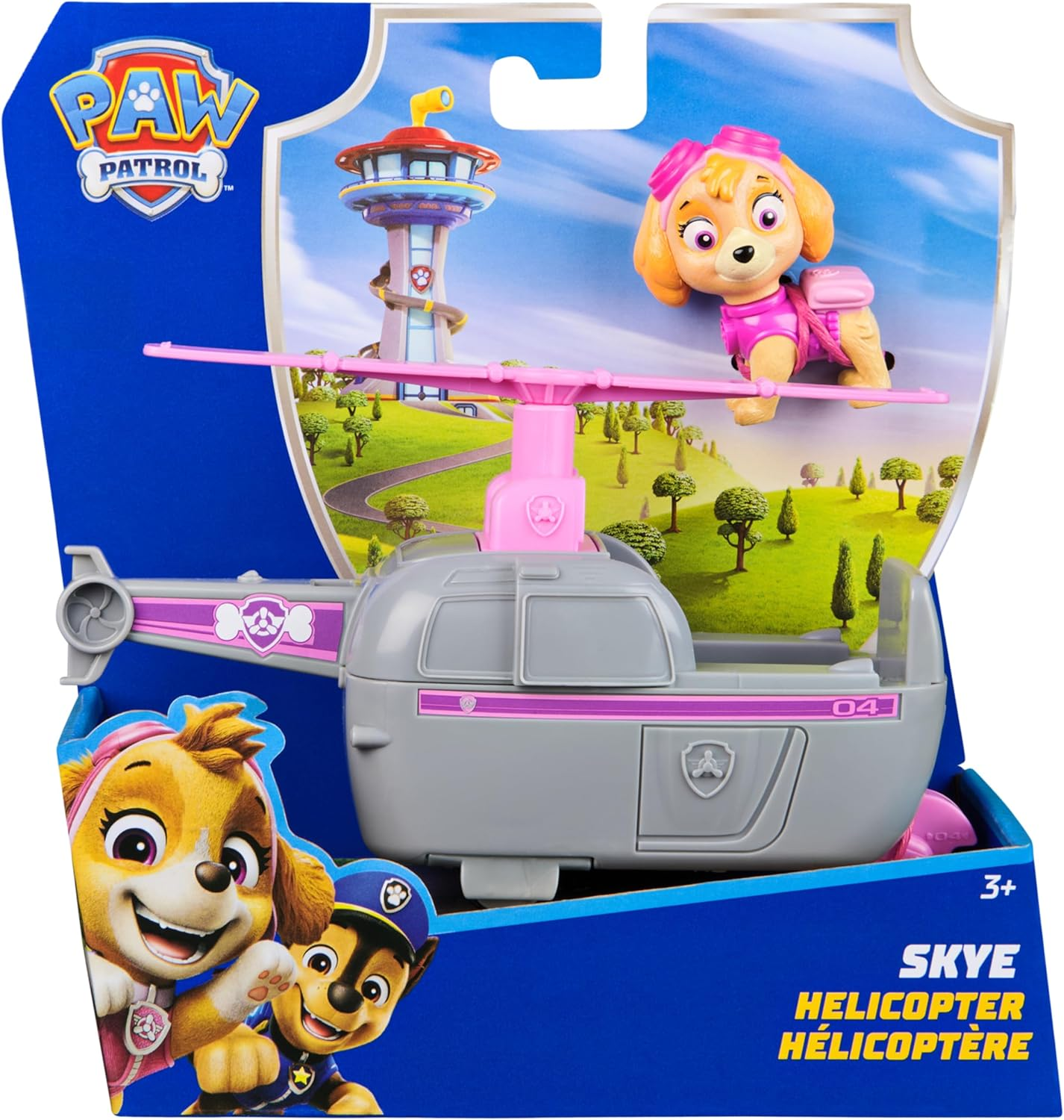 PAW Patrol, Skye&rsquo;S Helicopter, Toy Vehicle with Collectible Action Figure, Sustainably Minded Kids Toys for Boys & Girls Ages 3 and Up image number 4