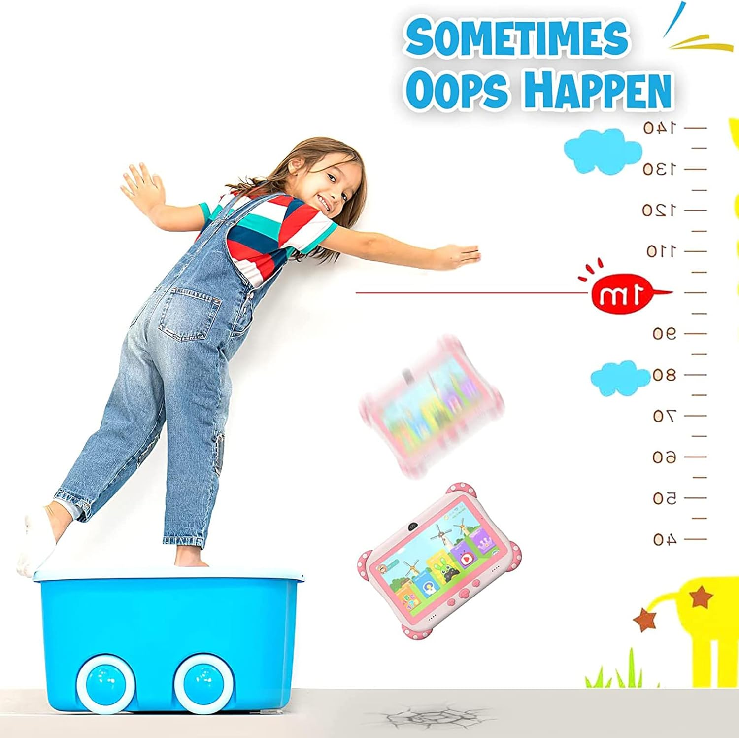 Kids Tablet Android 7 Inch Toddler Tablet for Kids with Wifi Dual Camera Parental Control 32GB ROM 128GB Expand Children'S Tablets with Kid Software Educational Games Ages 3 to 14 Years(Pink) image number 4