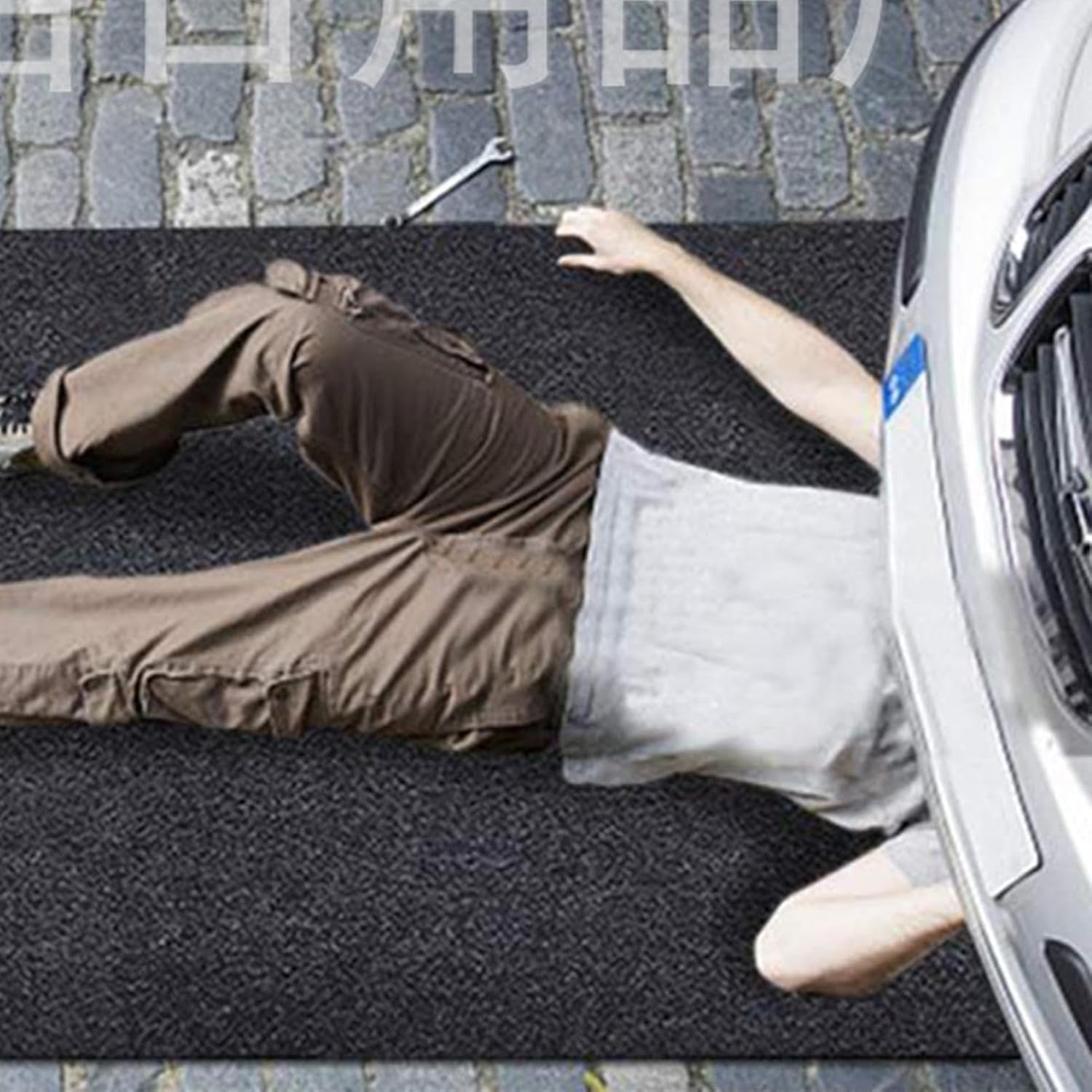 Garage Creeper Mat - Garage Creeper Floor Mat, Waterproof Dirty Ground Mats | Car Repair Automotive Folding Moving Pad, Foldable Garage Creeper Pad for under Vehicle Maintenance, Household image number 6