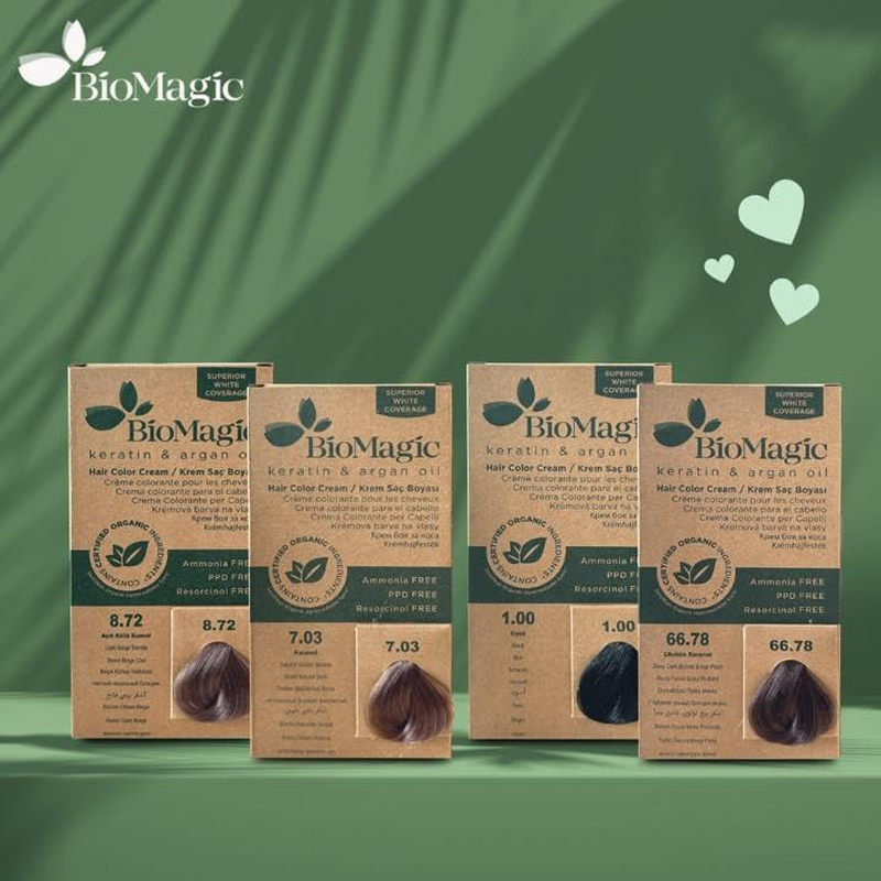 Bio Magic Permanent Hair Colour Cream, Light Blonde, 1 Count image number 5