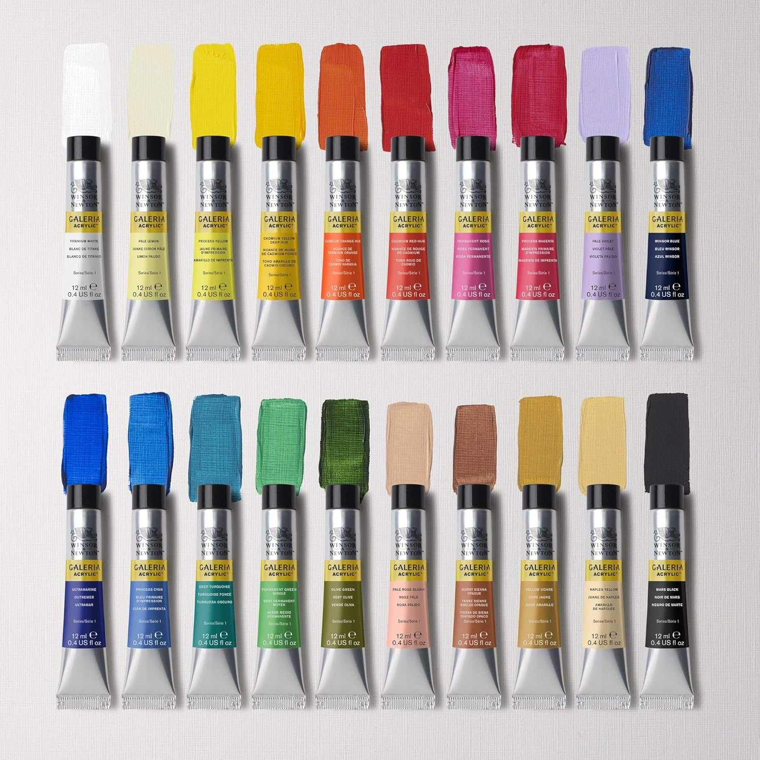 Winsor & Newton, Galeria Acrylic, 20X10Ml Tube Set image number 6