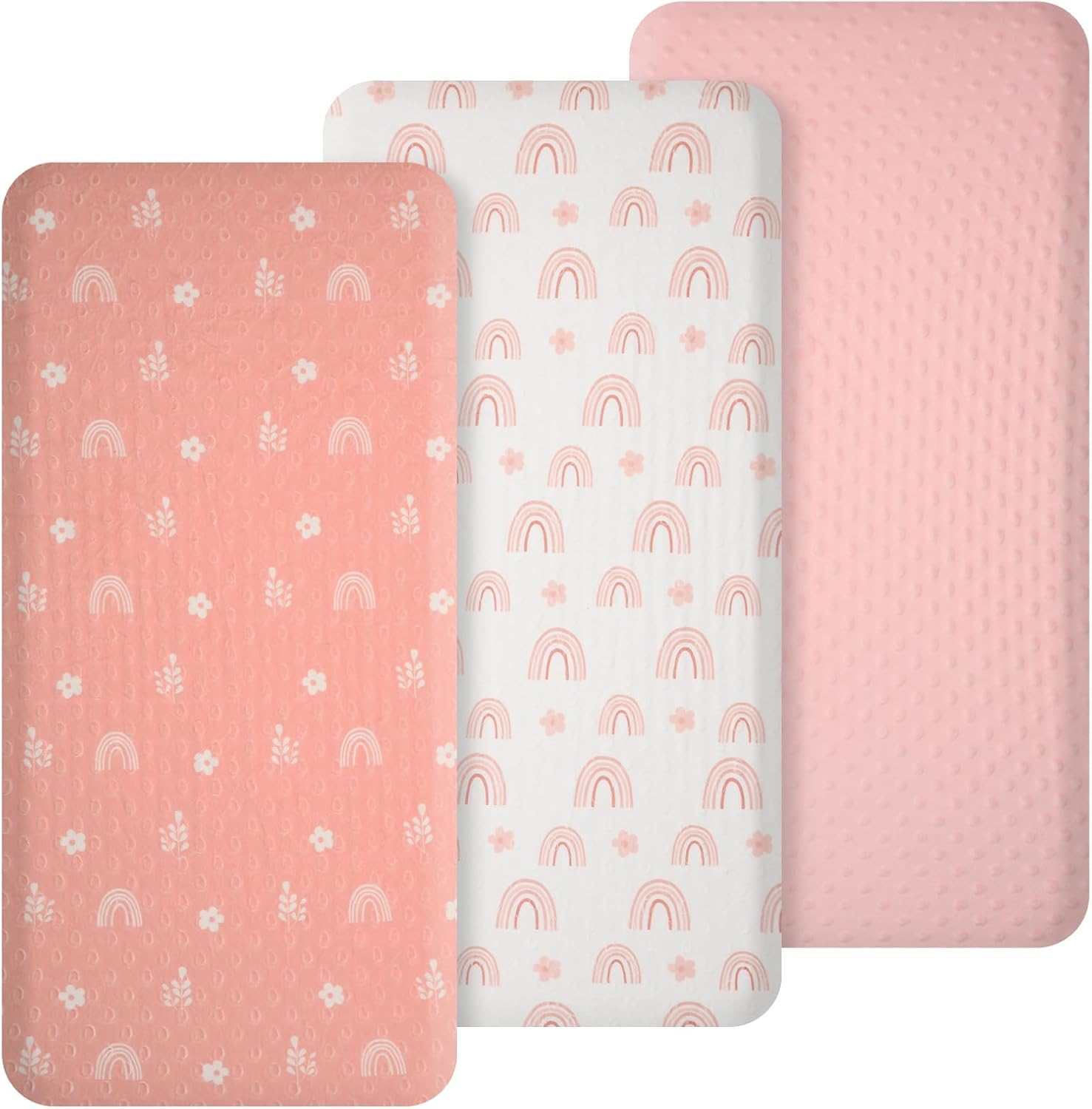 Changing Pad Covers 3Pack, Changing Pad Sheets, Soft Breathable Changing Pad Sheets, for Unisex Baby Girls and Boys, for Home Kid Use (Green)