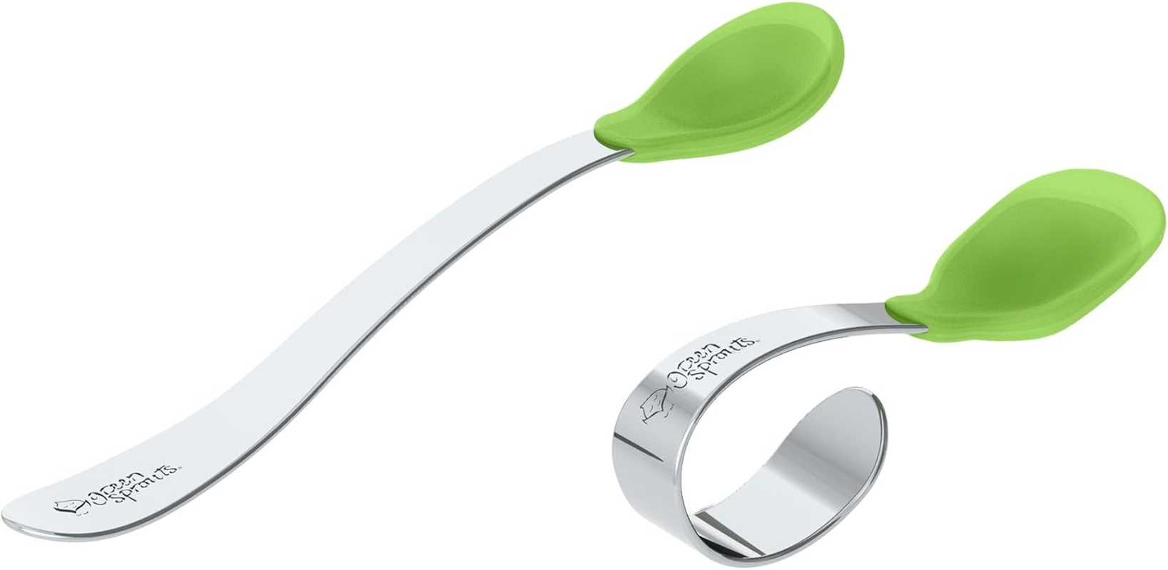 Green Sprouts Set of Spoons, Pink, 9Mo+, 2 Ounces