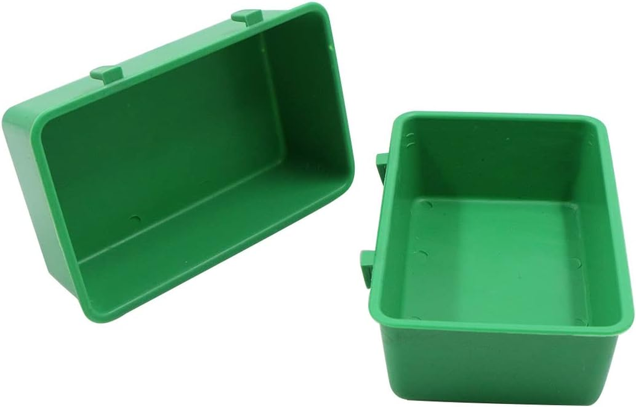 Fuxunamz Bird Cage Bathtub Bird Multifunctional Feeder - Plastic Bird House, Hanging Bird Feeder House, Bird Bath with Hook for Small Birds Finch, Budgie, Canary, Parrot image number 6