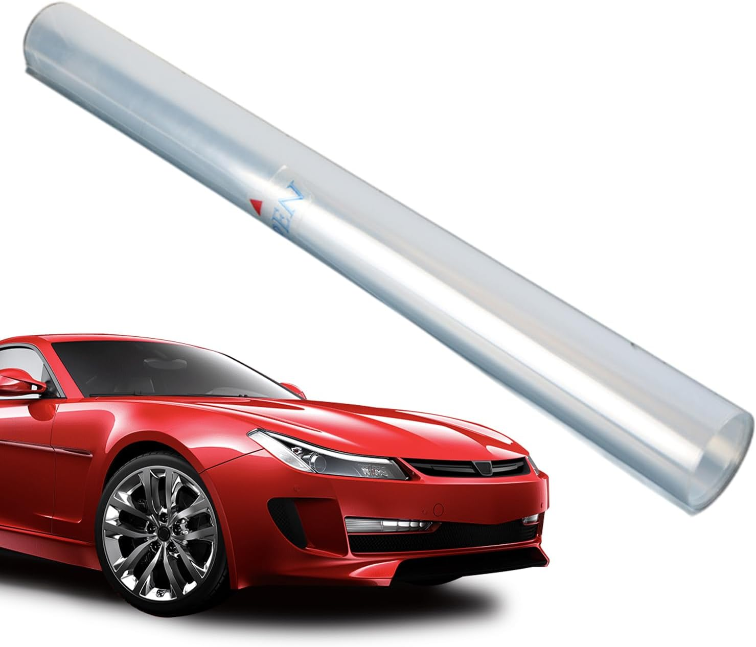 Clear Car Wrap | Non-Yellowing Automotive Protection Film - 19.6X78.7In High-Gloss Uv-Resistant Anti-Scratch Cover for Boat RV Exterior Care Daily Driver Maintenance image number 5