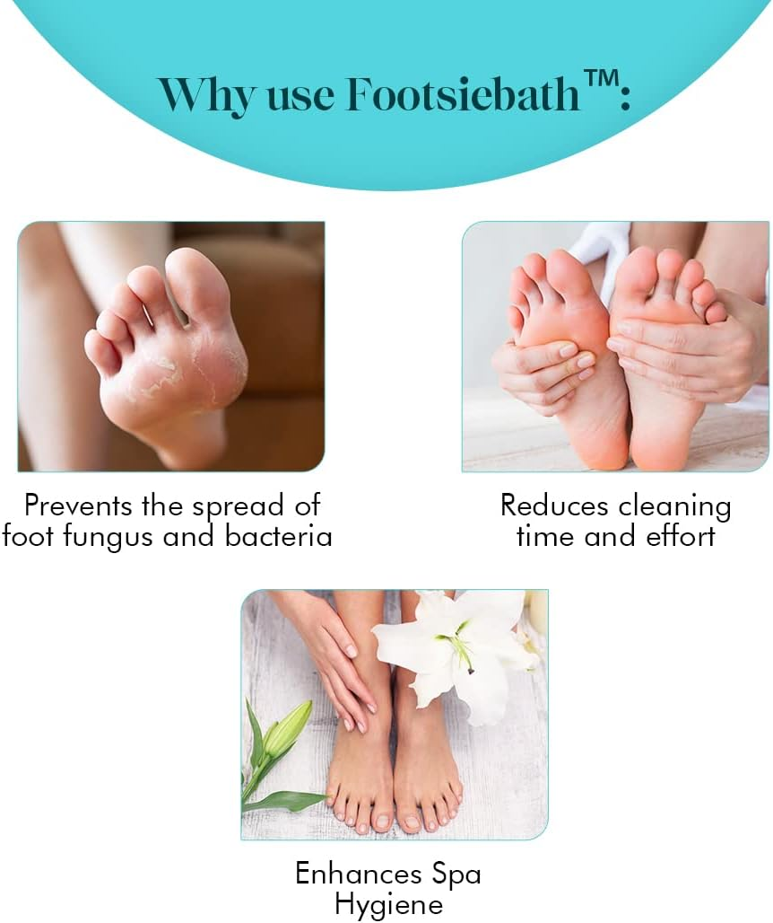 Footsie Foot Bath Liners, 100 Count image number 6