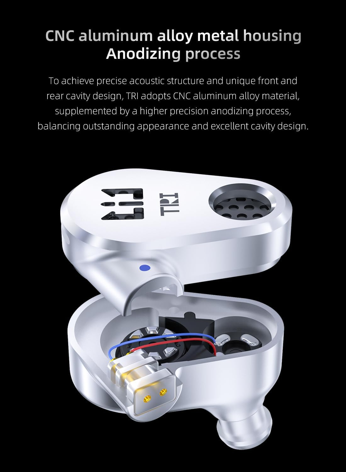 Keephifi TRI Draco Hi-Fi Headphones image number 1