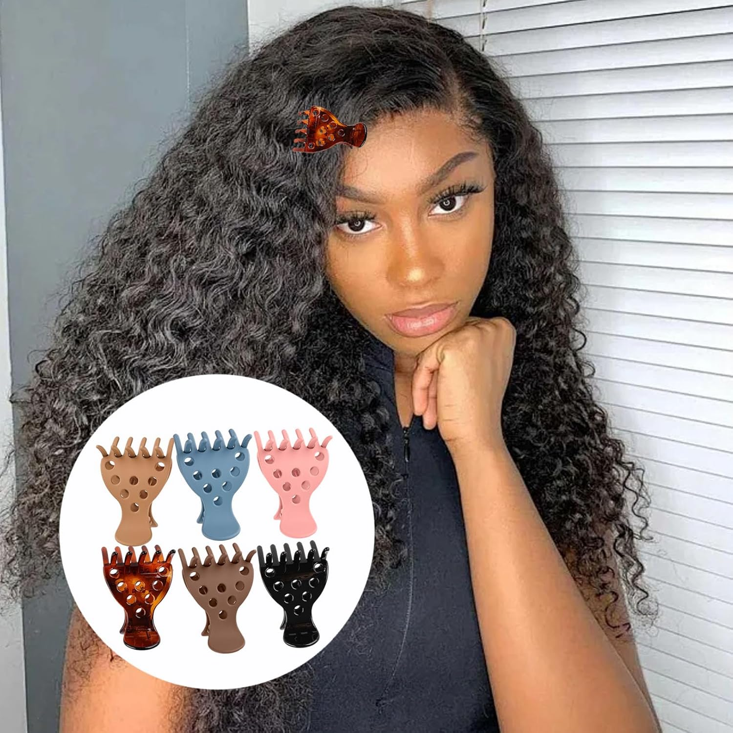 Pack of 6 Hair Clips Volume Clips Hair Volume Clips Hair Clips for Lifting Hair Roots for Fluffy 2025 New Model