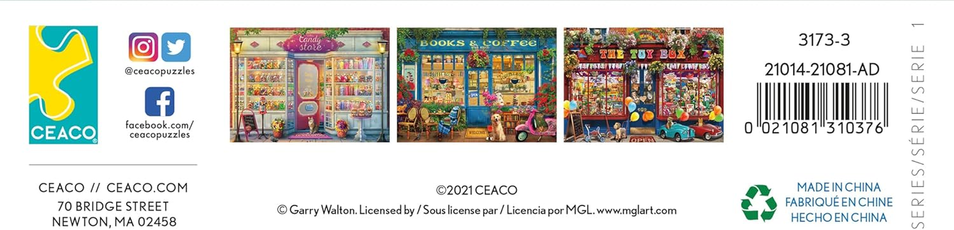 Ceaco - Shop Windows - Toy Box - 1000 Piece Jigsaw Puzzle image number 5