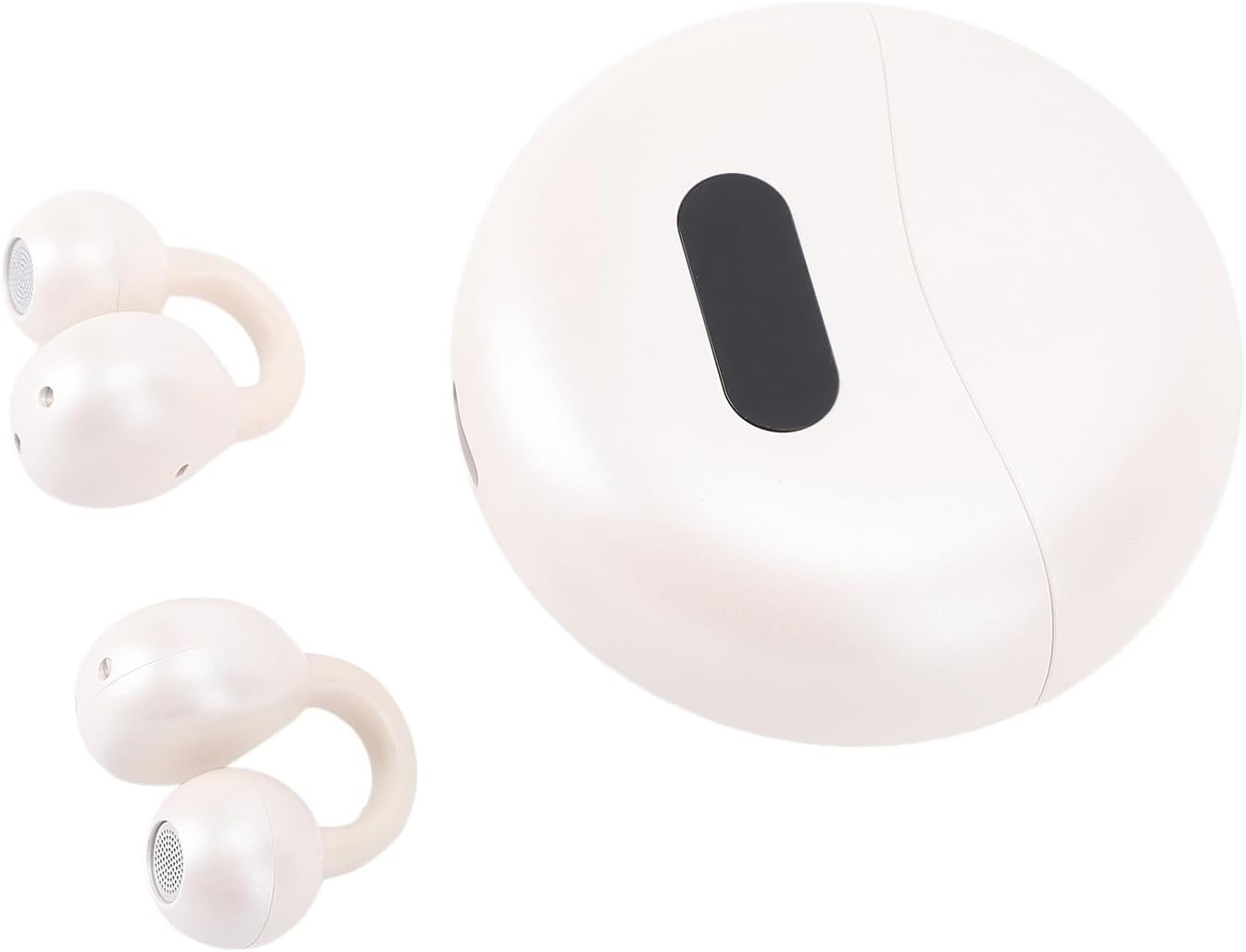 Yechiry Ai Language Translation Earbuds, Real Time Wireless Translator Earphones with Noise Cancelling, Two Way, Clear Call and Music, Clamp/Holder on Headphones for Travel, Learning image number 4