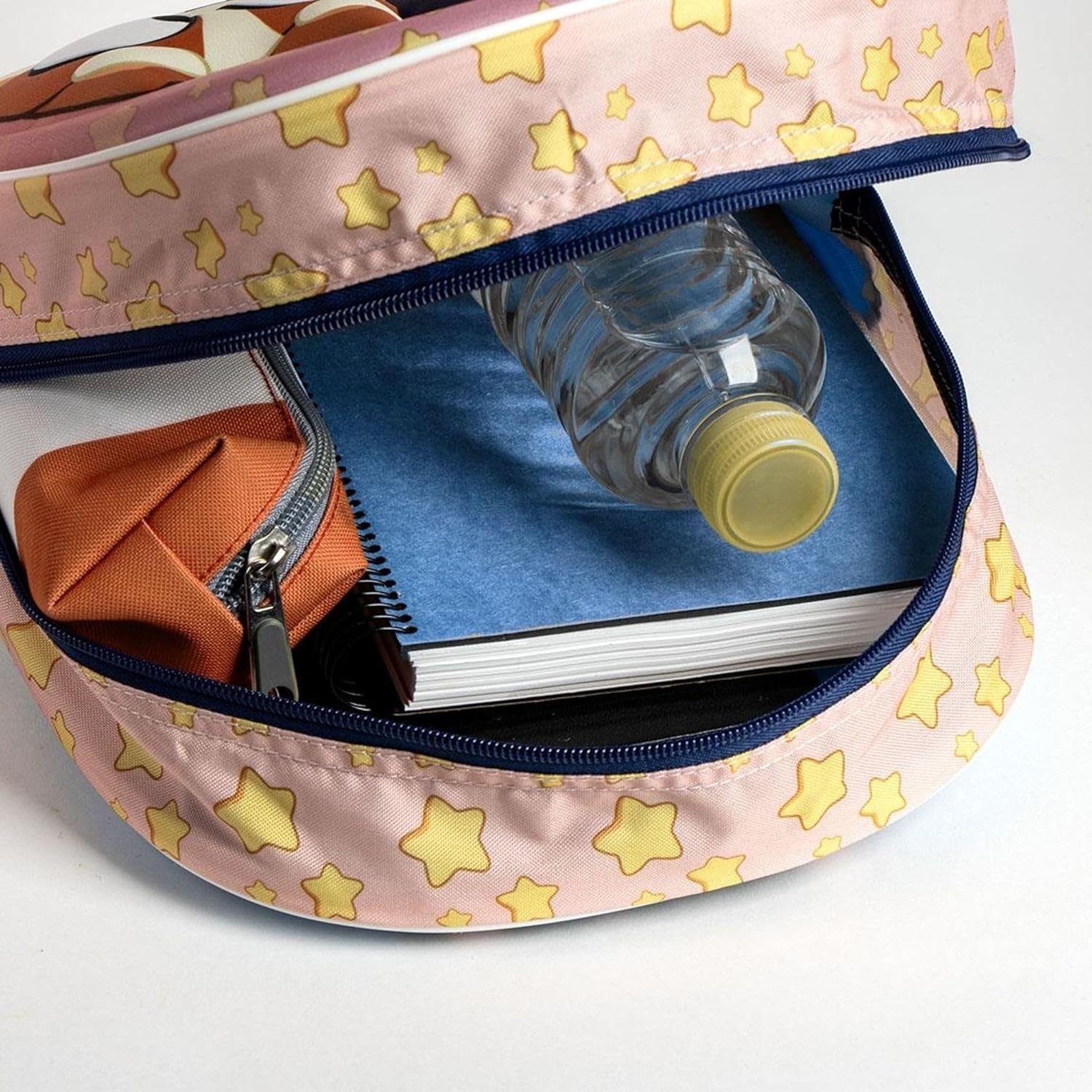 3D Bluey Kids Backpack Original Design and Realistic Relief for Boys and Girls | Bluey School Backpack with Spacious Space and Adjustable Straps Officially Licensed image number 2