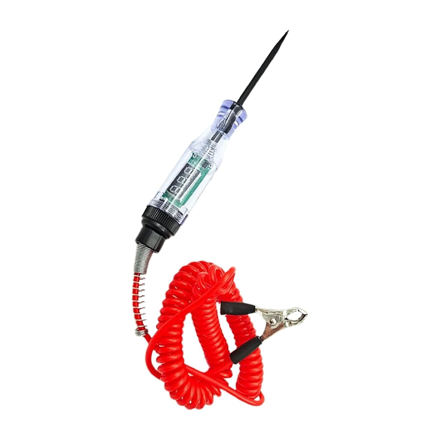 Automotive Test Light - Auto Electric Tester Light Tool,Steel Probe and Alligator Clip, Car Voltage Circuit Tester for Car, Trailer, Ship, Motorcycle