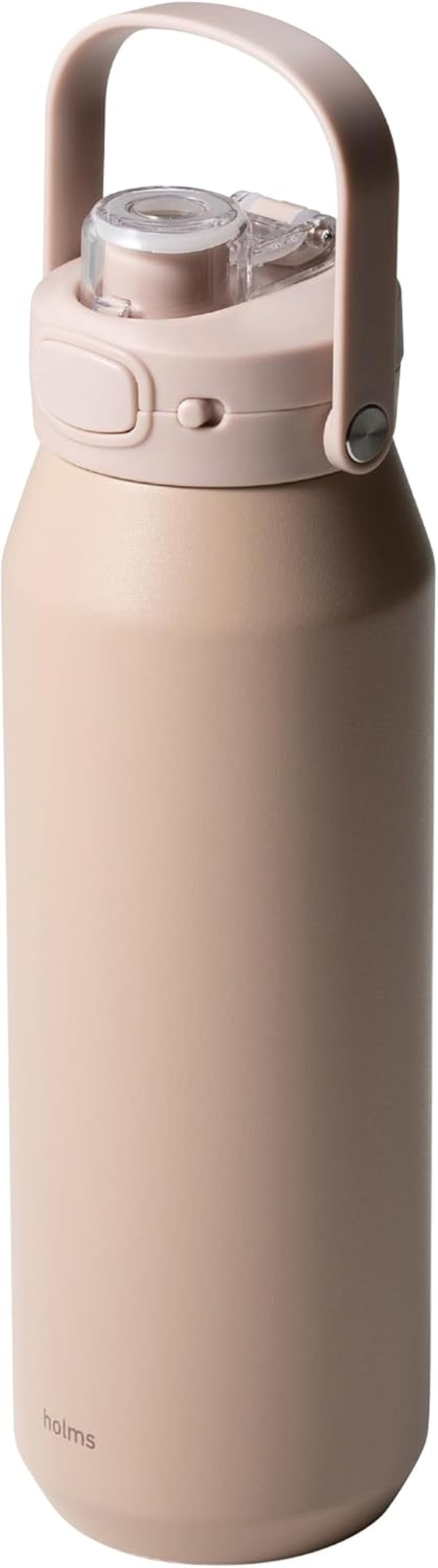 CBJAPAN Water Bottle, One-Touch Open, 3.3 Gal (1 L) Beige, Direct Drinking, Vacuum Insulated, Double Layer Construction, Stainless Steel Bottle, One-Touch Active Bottle, 1000 Holms image number 5