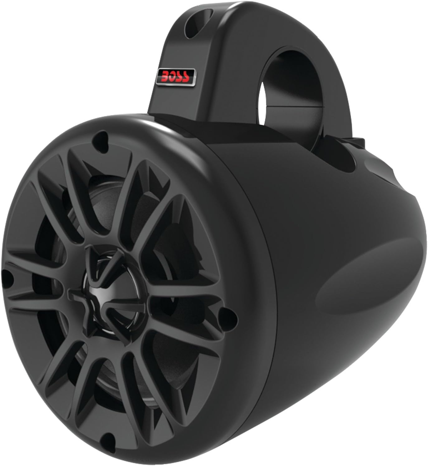 BOSS Audio Systems MRWT40 Marine Waketower Speaker System - 400 Watts of Power per Pair, 200 Watts Each, 4 Inch, Full Range, 2 Way, Marine Grade Weatherproof, Sold in Pairs image number 1